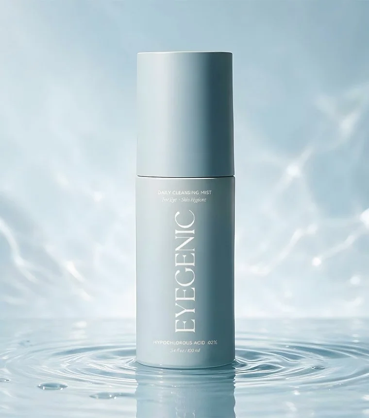 Luxury eye care branding and packaging for Eyegenic by Studio Mer