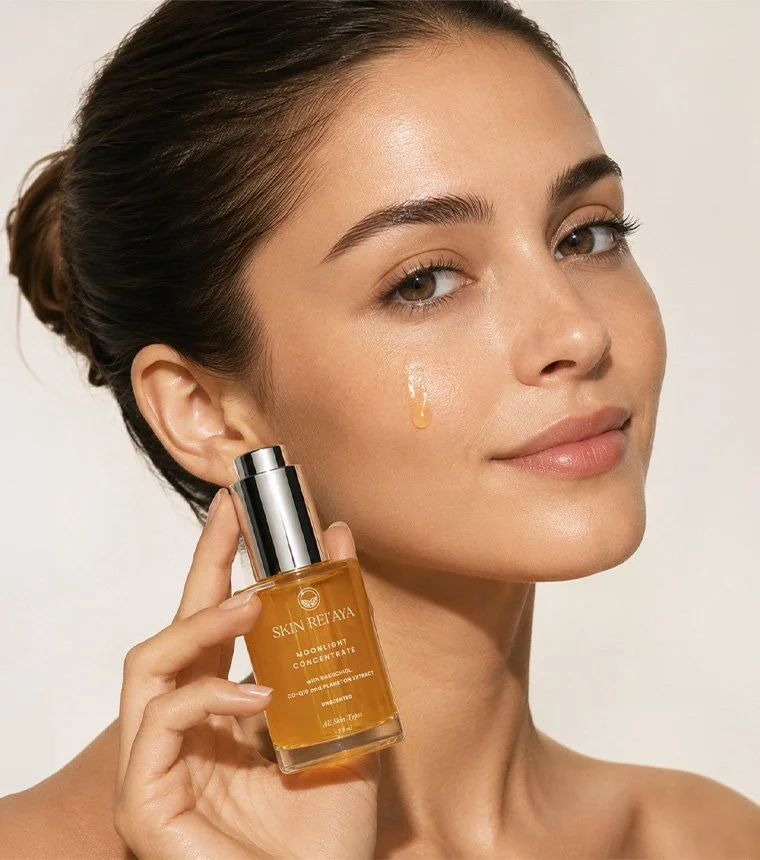 Premium beauty brand identity and packaging system for Skin Rei'Aya