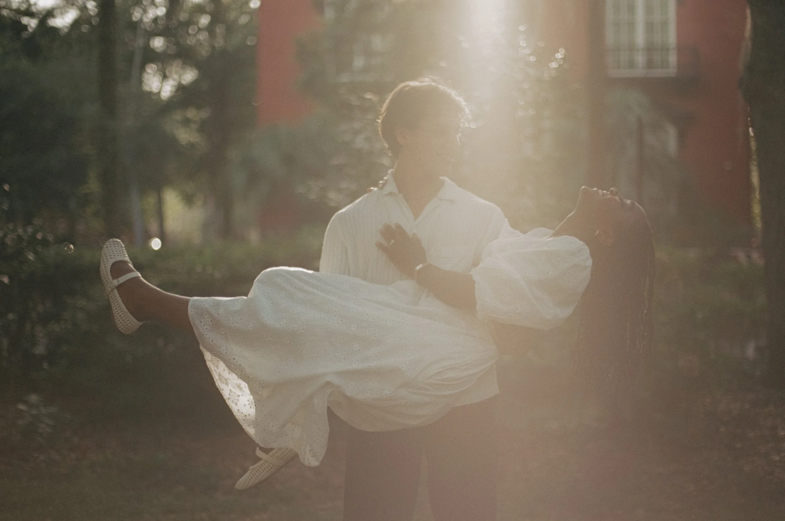 A Golden Hour Engagement Session, Shot by Cincinnati Digital and Film Wedding Photographer-Audrey Neal Photography