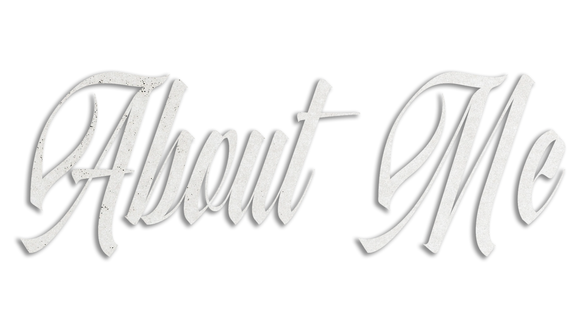 Text that says 'About Me' . Audrey Neal Photography's About Me Landing page