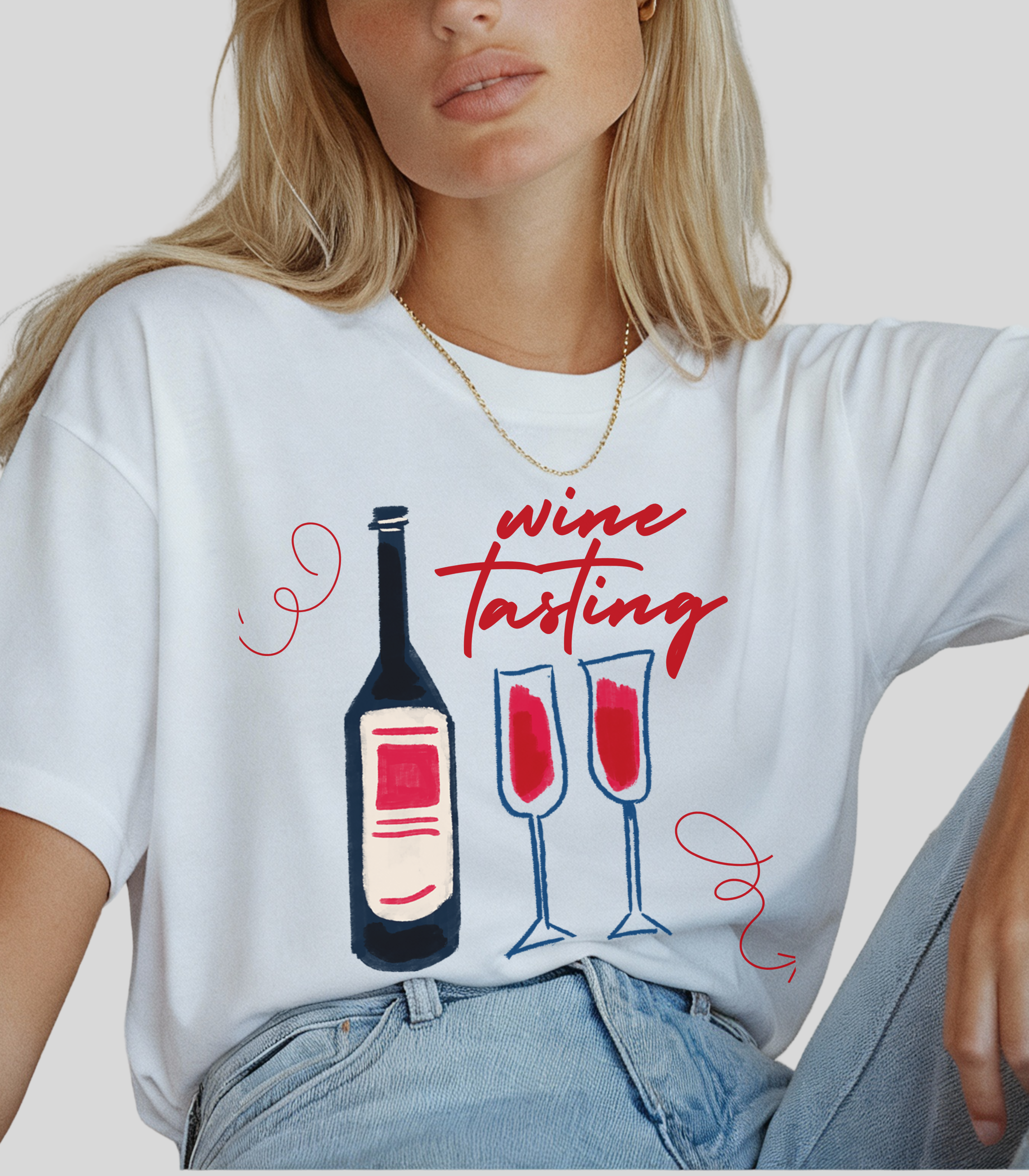 Wine Tasting Unisex Garment-Dyed T-Shirt