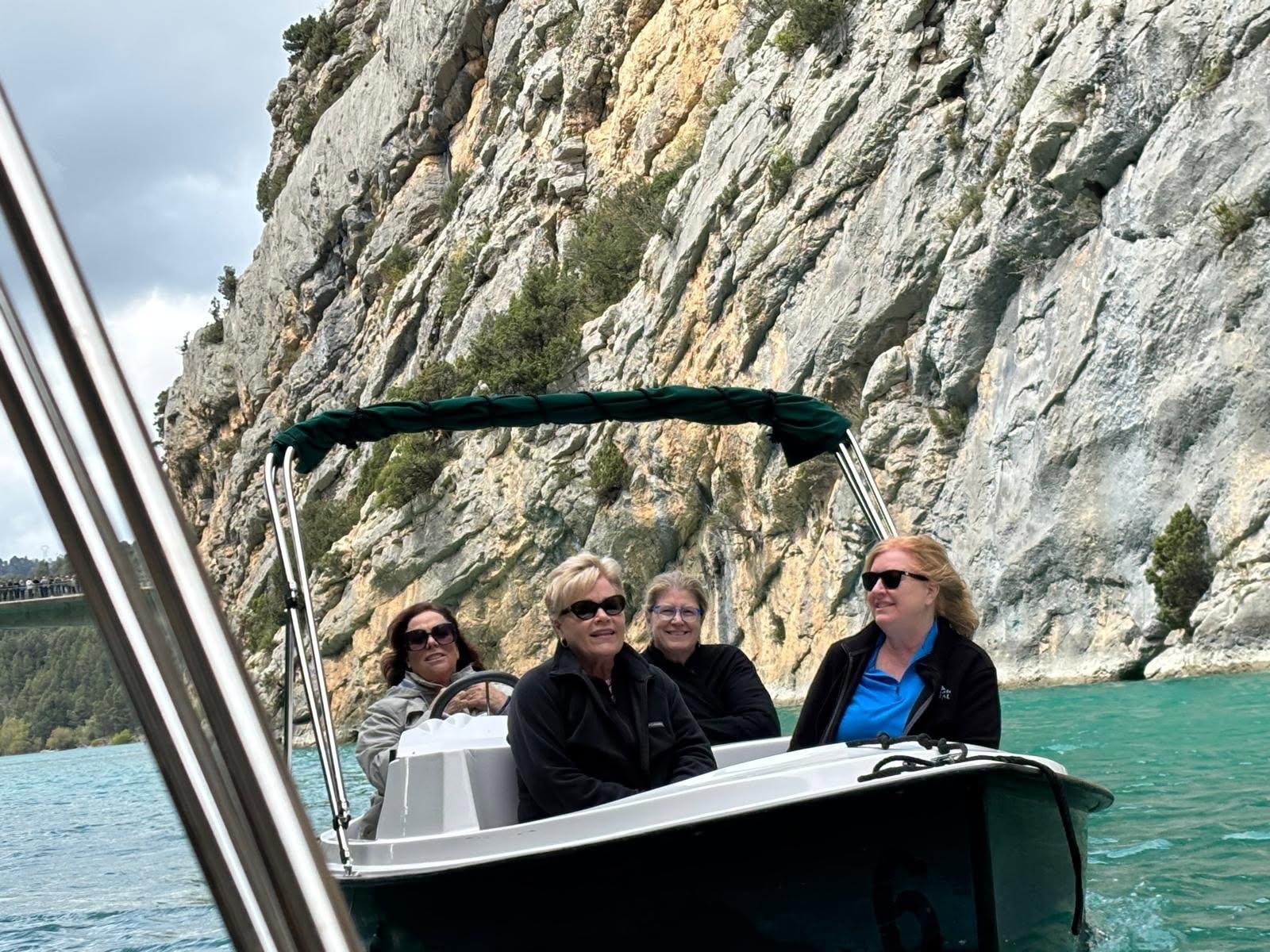 In the gorgeous Gorge du Verdon!