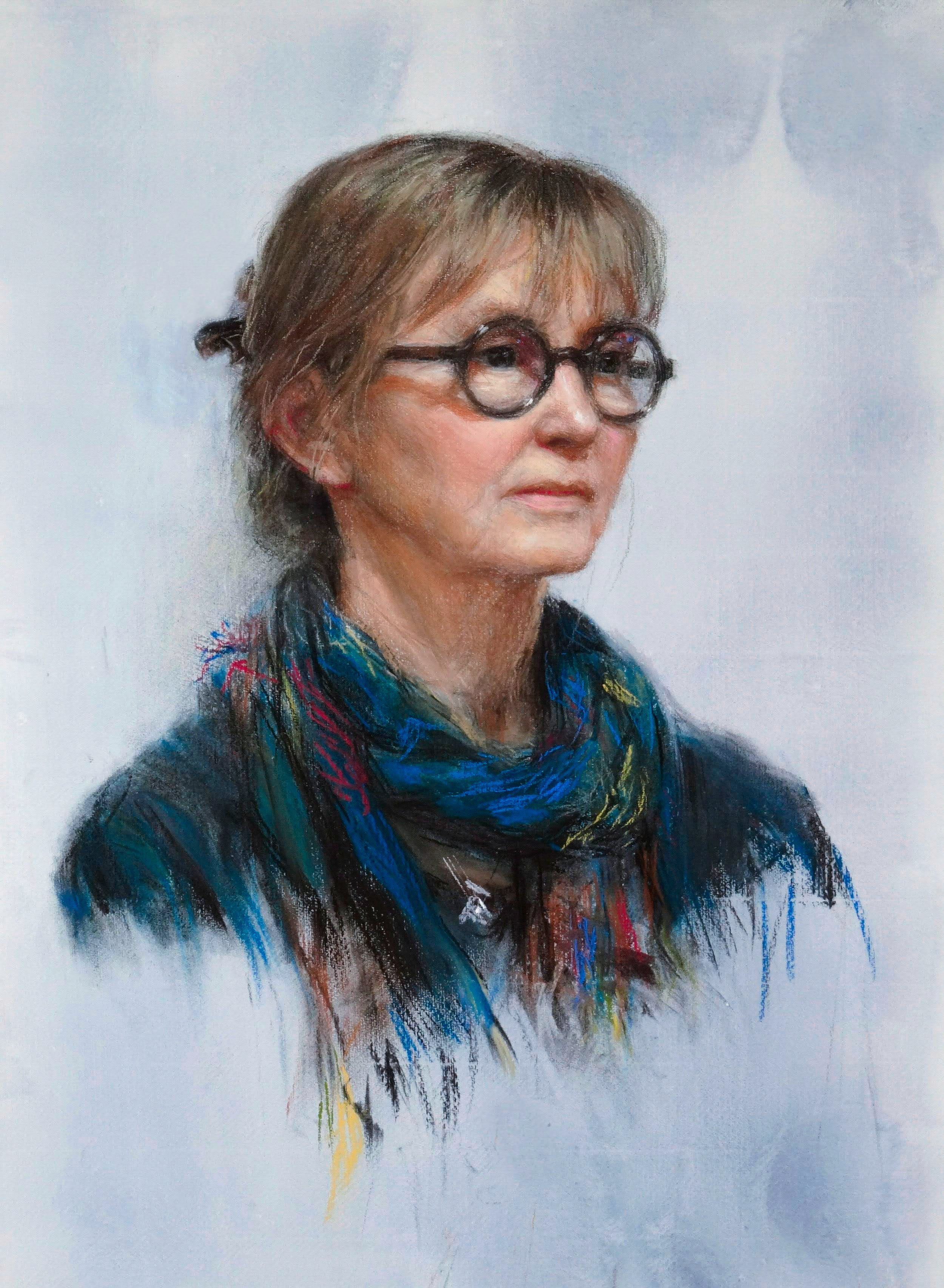         
The Artist Marianne Olsen
      
 
🔴 48x65 cm, pastel on toned paper, 2025