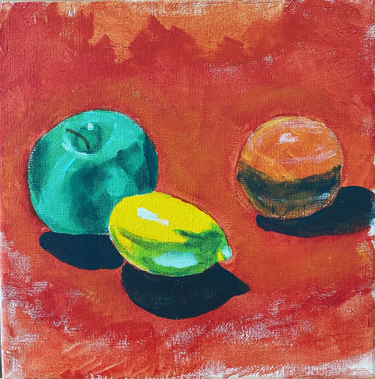Apple, Lemon, Orange