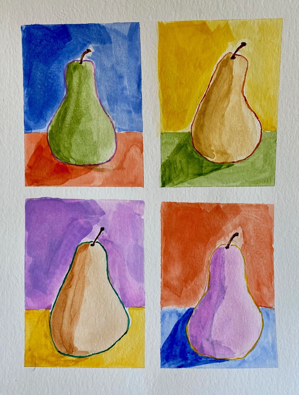 Four Pears
