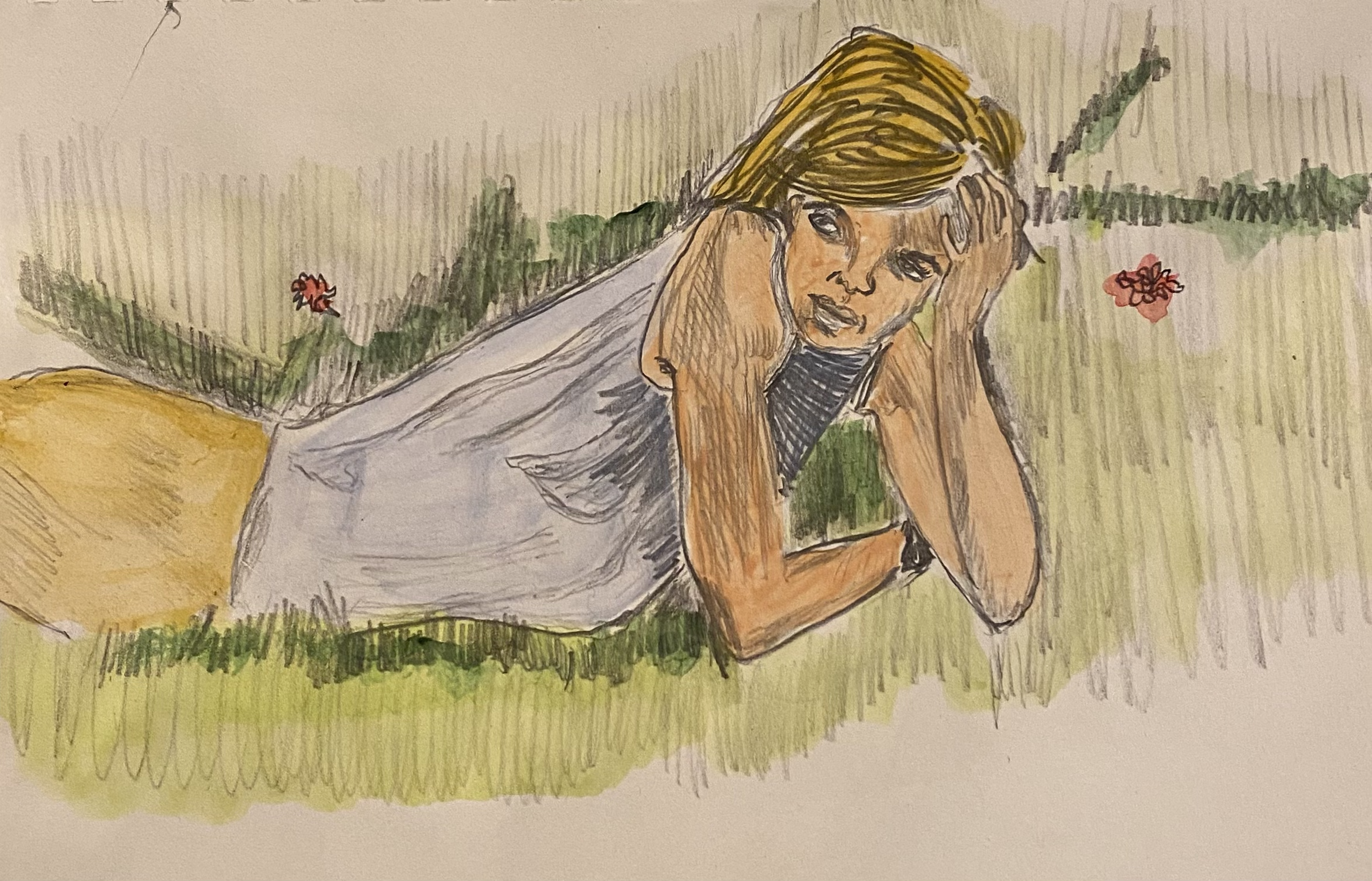 Woman in a Field