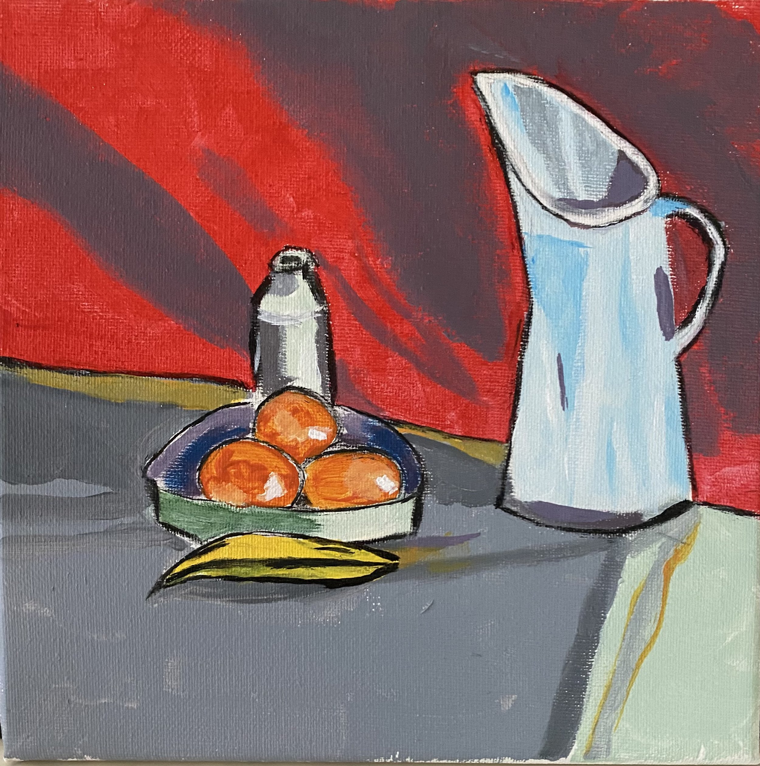 Oranges, Banana & Water