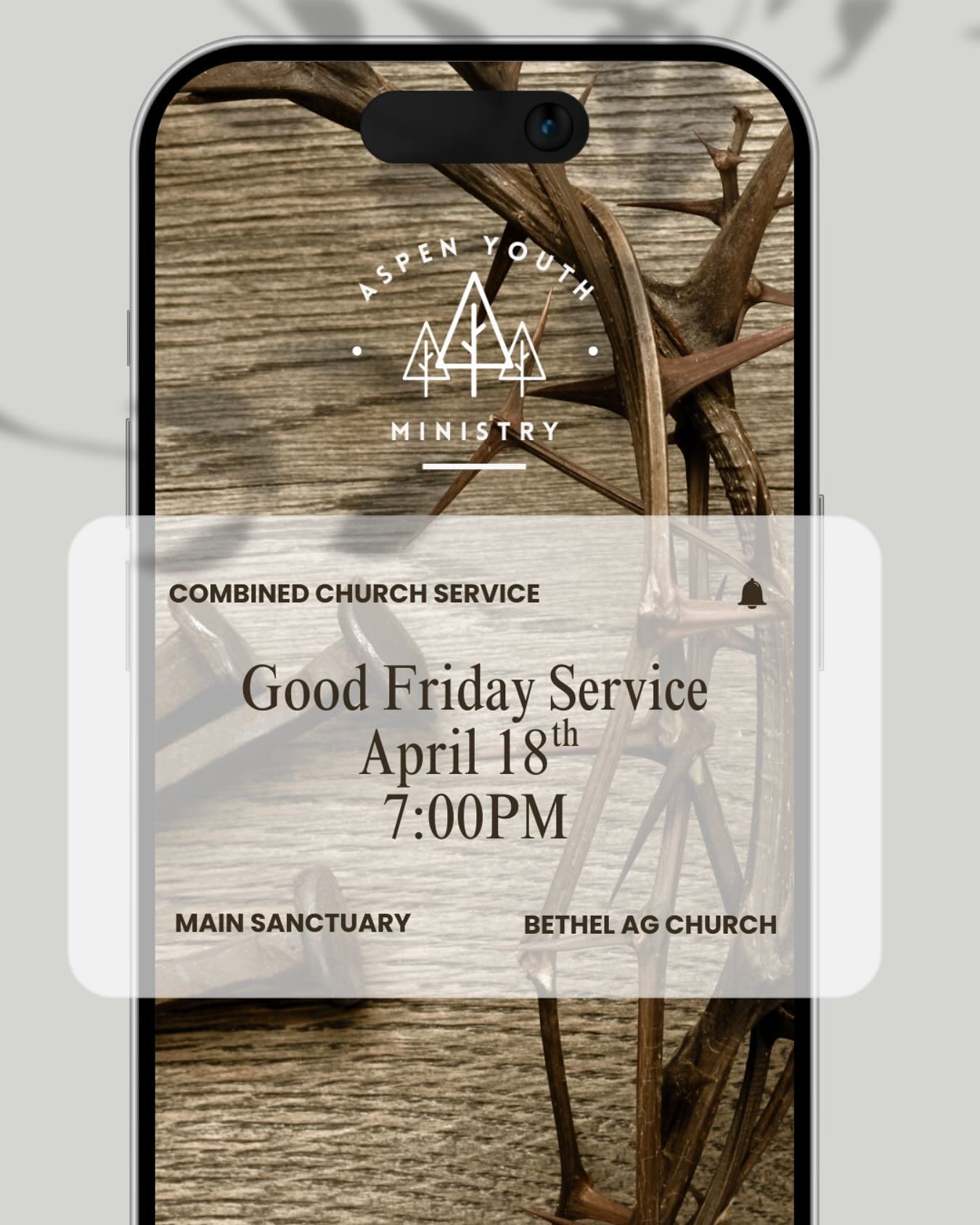 ✝️⛪️ See you for Good Friday Service at 7pm!!
🙏 Thank You, Jesus, for the cross! 💛