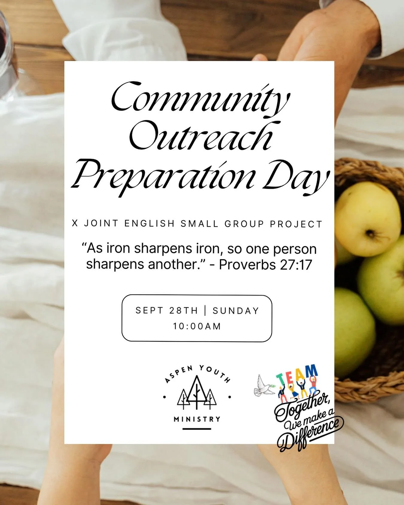 🤩📣🫶 Gear up!! PREP DAY for our community outreach day is this Sunday! Then D-DAY of the outreach is coming soon!! We&rsquo;re so excited! Pray as you prep guys!! 

See you this Sunday at 10AM!! 🤗😎❤️⛪️