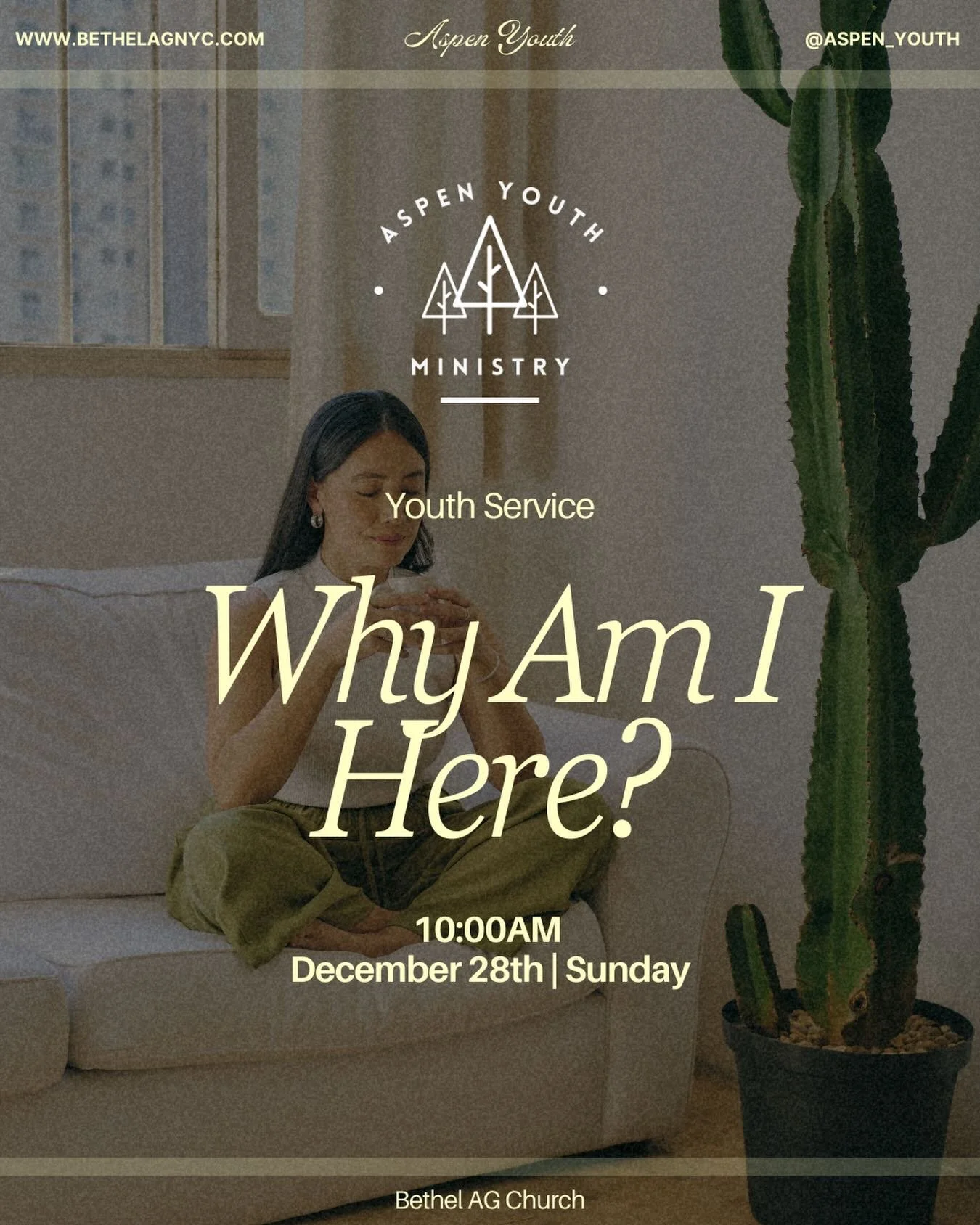 🤔💭❓&rdquo;Why Am I Here?&rdquo; 🕊️✝️❤️ We&rsquo;ll discuss this question on Sunday and find out God&rsquo;s plans and purpose for us! See you thins Sunday at 10AM!! 🤗