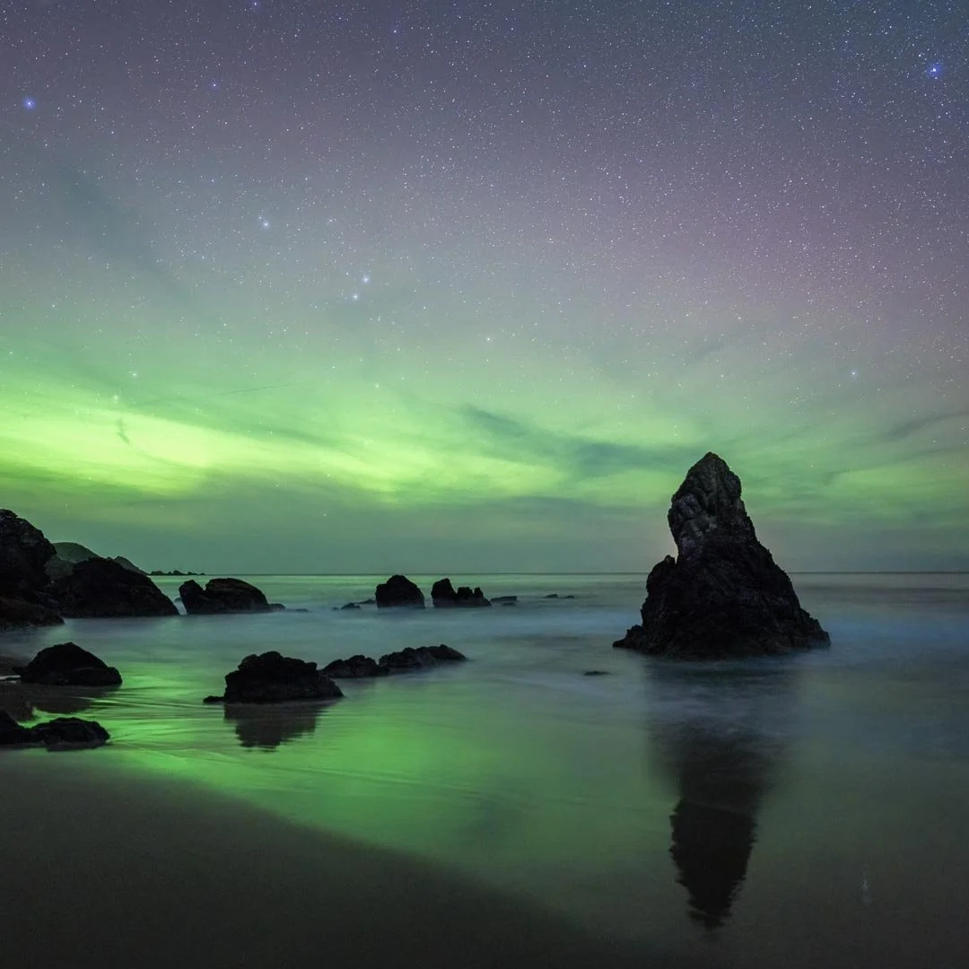 Scottish Landscape Sea & Coast_Sango Sands Aurora.jpg