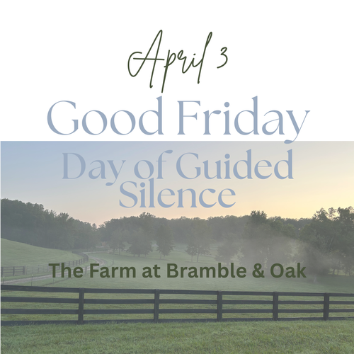 April 3- Exhale: Good Friday, Day of Guided Silence