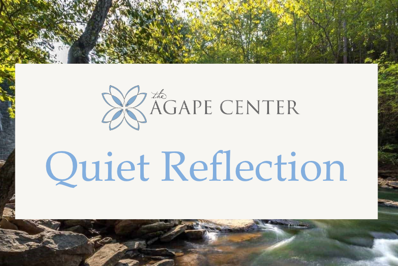 September 19 - The Agape Center: Quiet Reflection Day