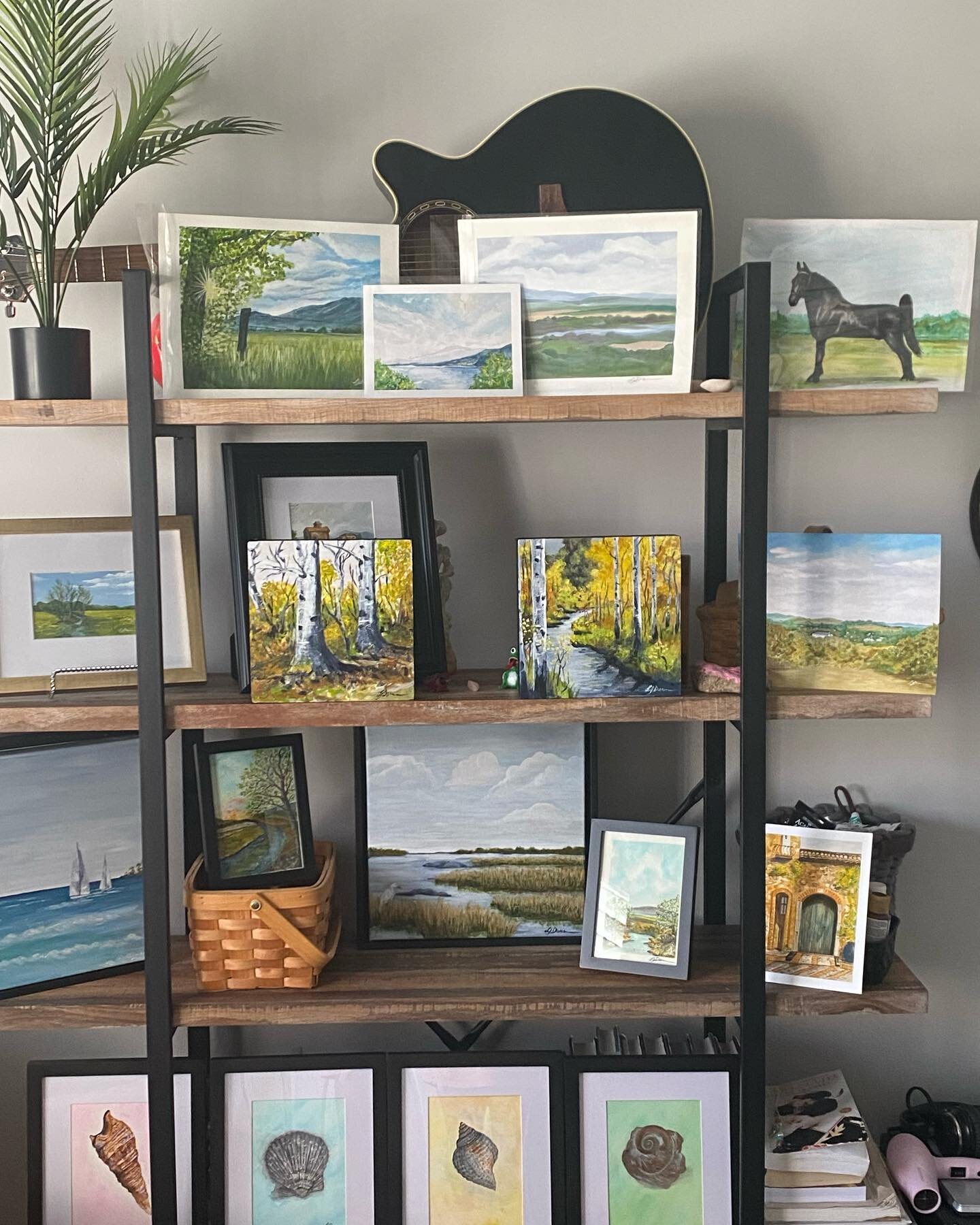 ~ I'm running out of room! Trying to get a collection together to possibly do a show in June. Stay tuned and I will let you know when. My website is close to being ready but you can go see and sign up for my email list. It will be the best place to k