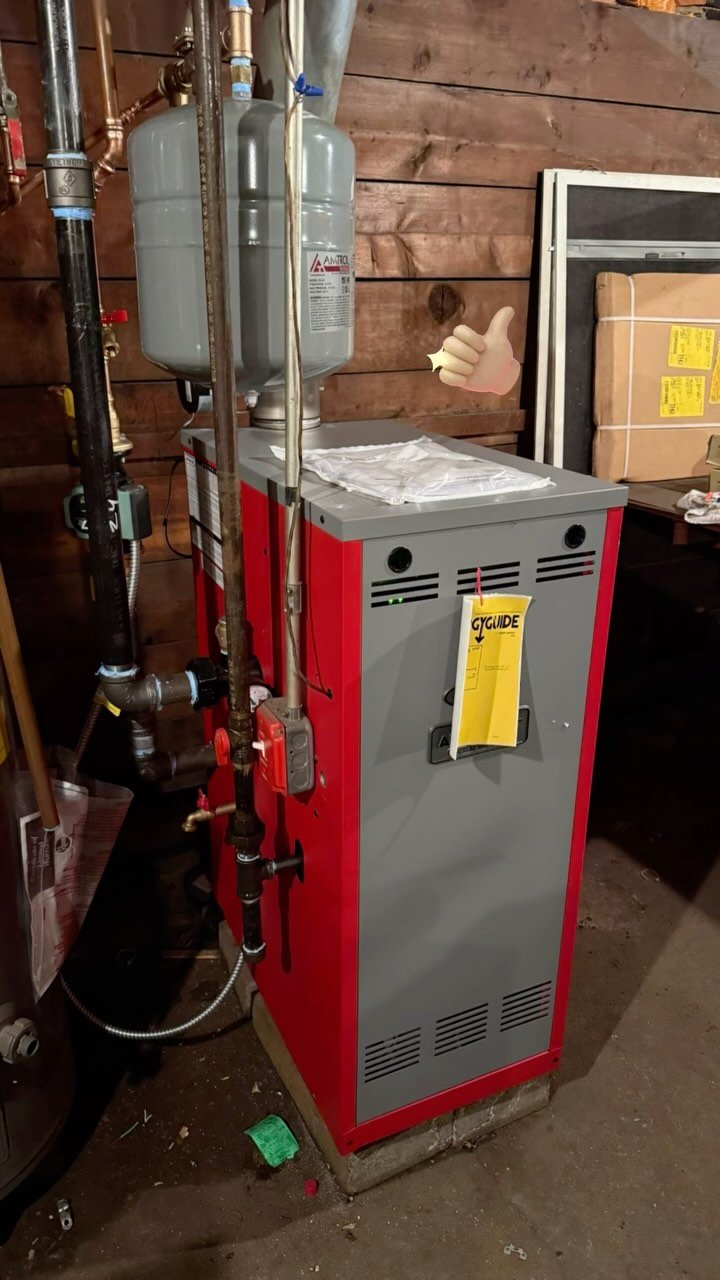 4 section boiler replacement!
