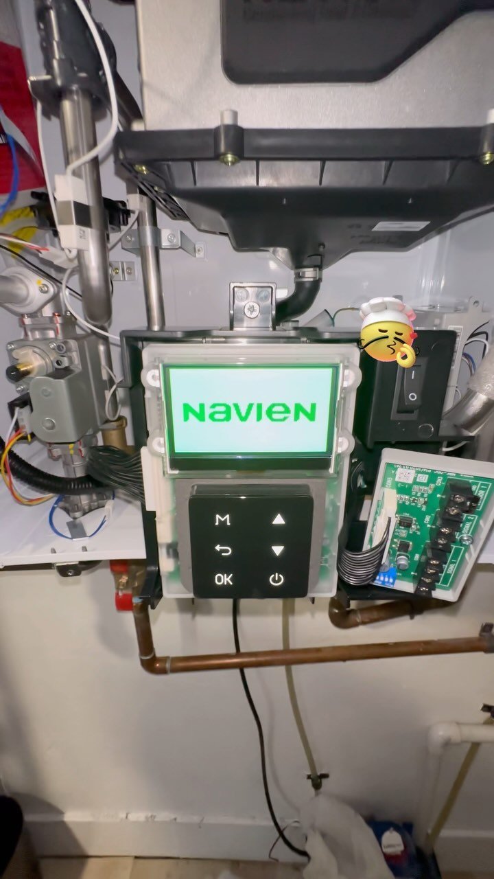 Navien replacement conducted by our master tech Ron!