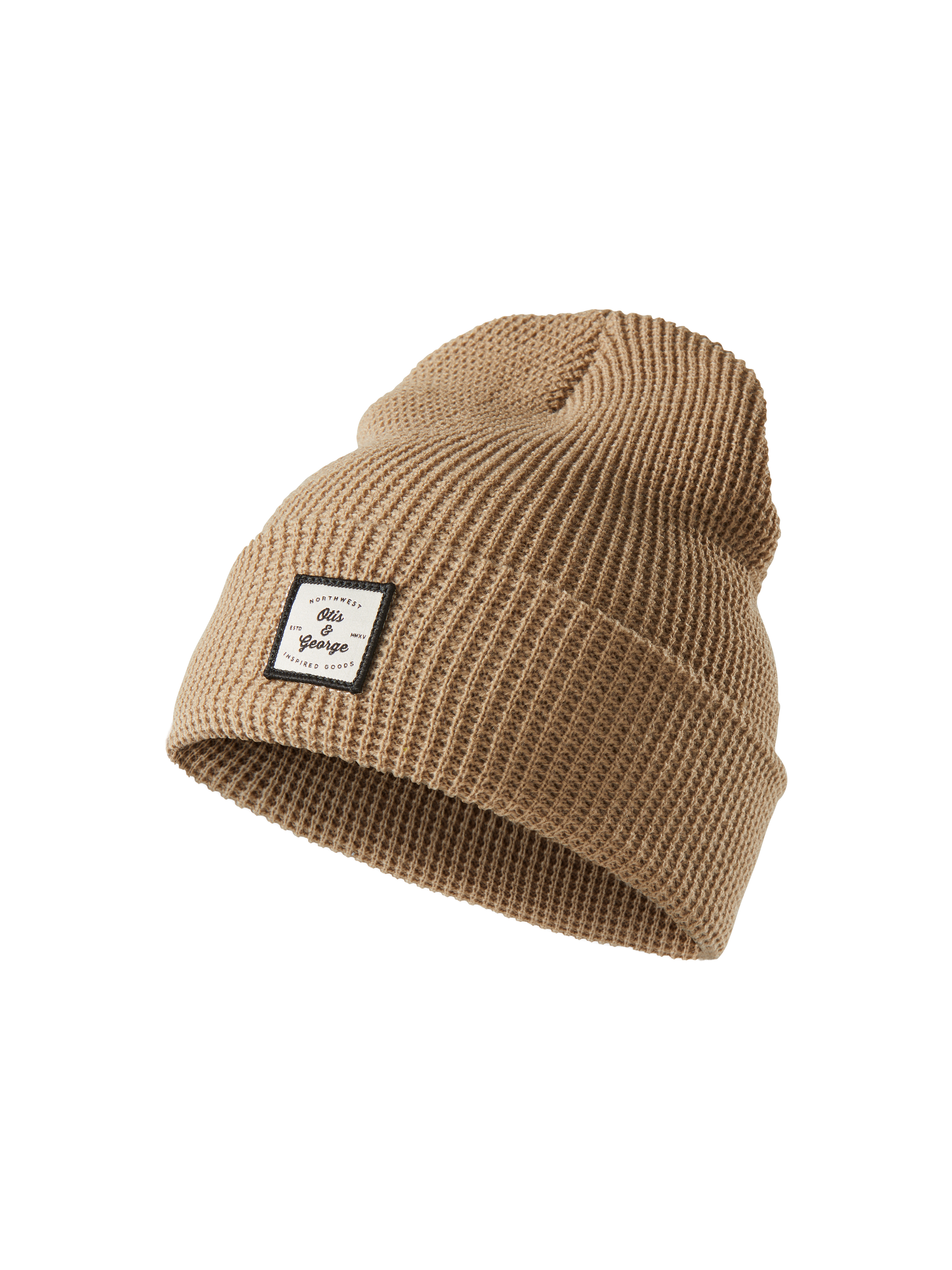Clay Waffle Knit Beanie