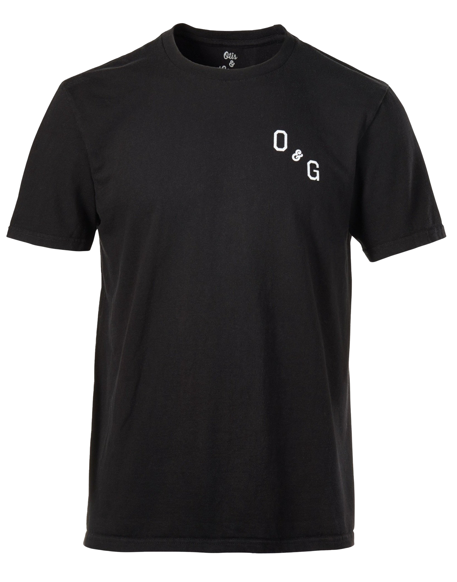 O&G Black Heavyweight Crew Tee - O & G