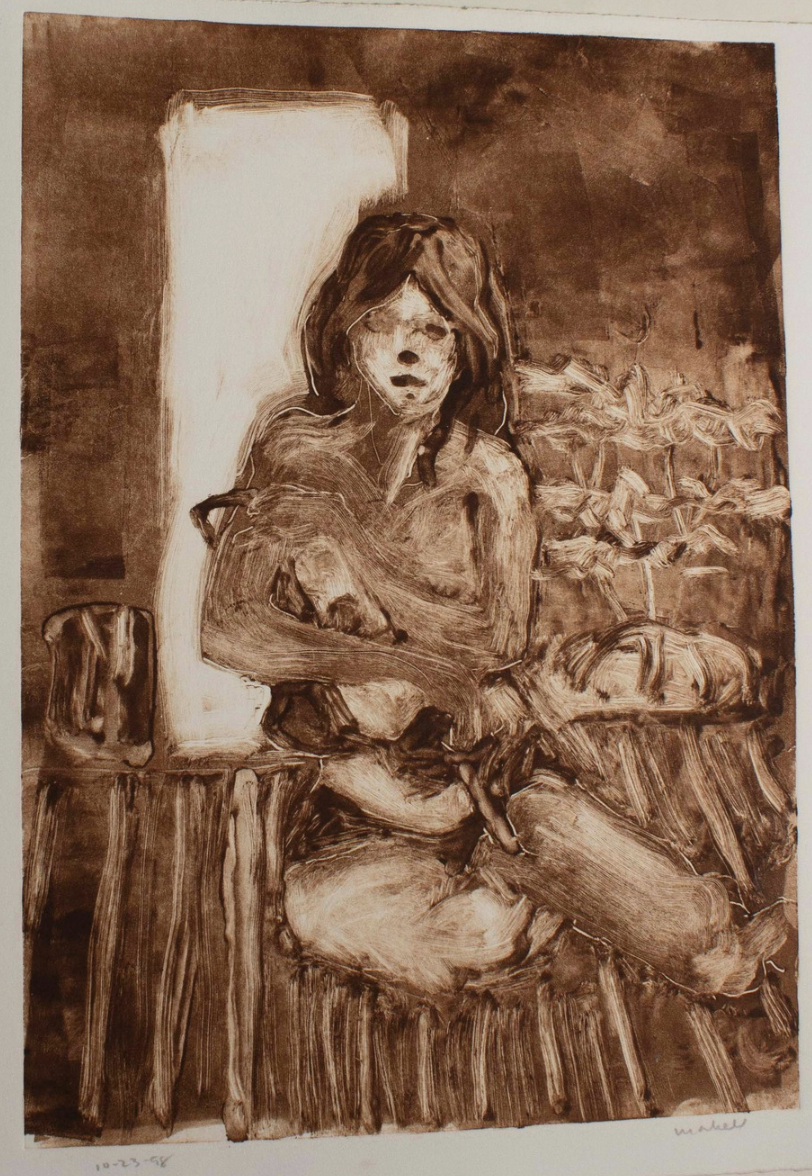 Unique print on paper