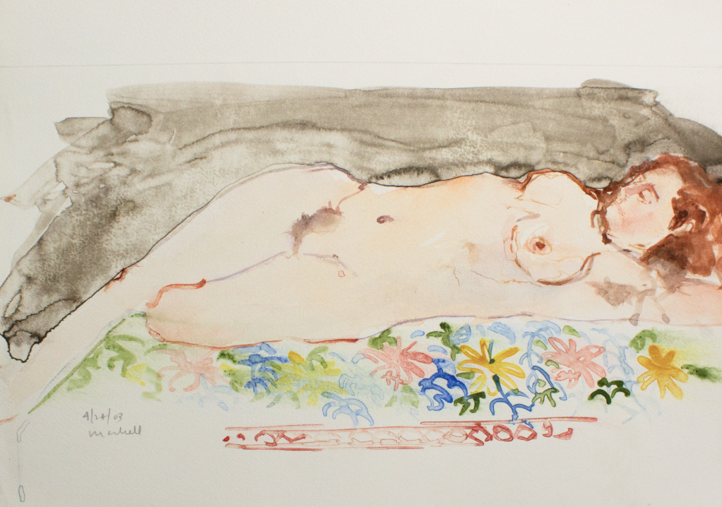 Transfer print on paper