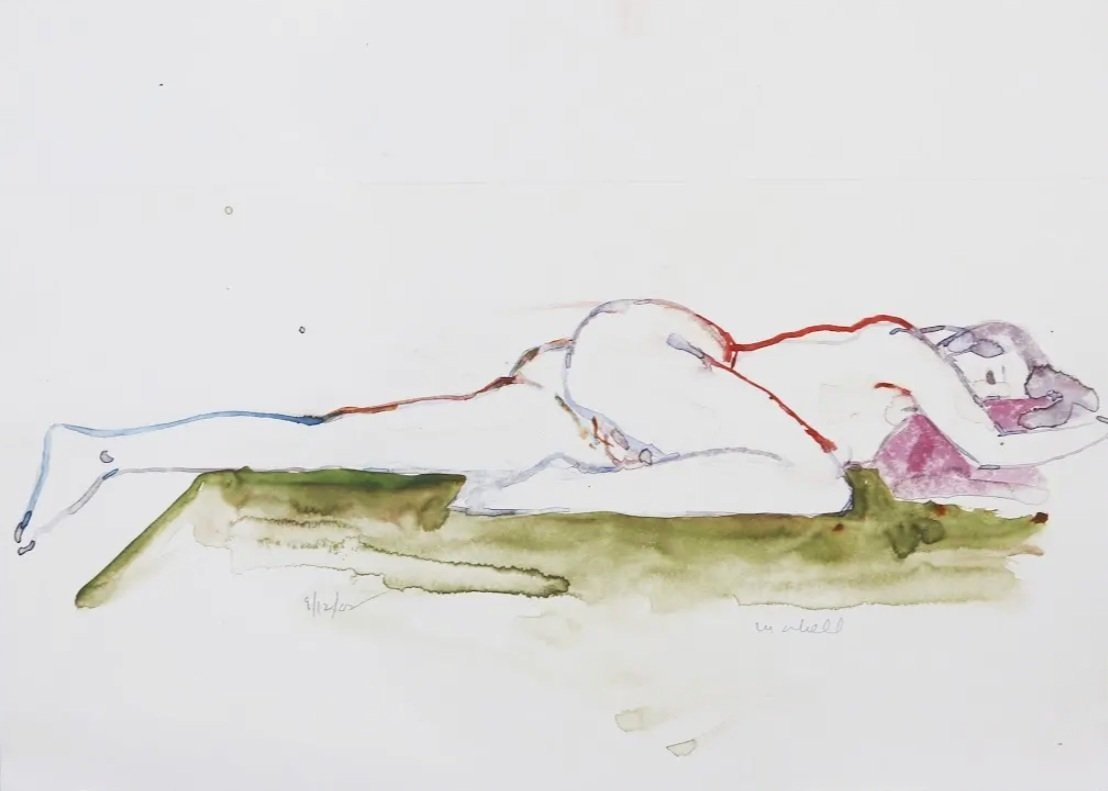 Watercolor transfer