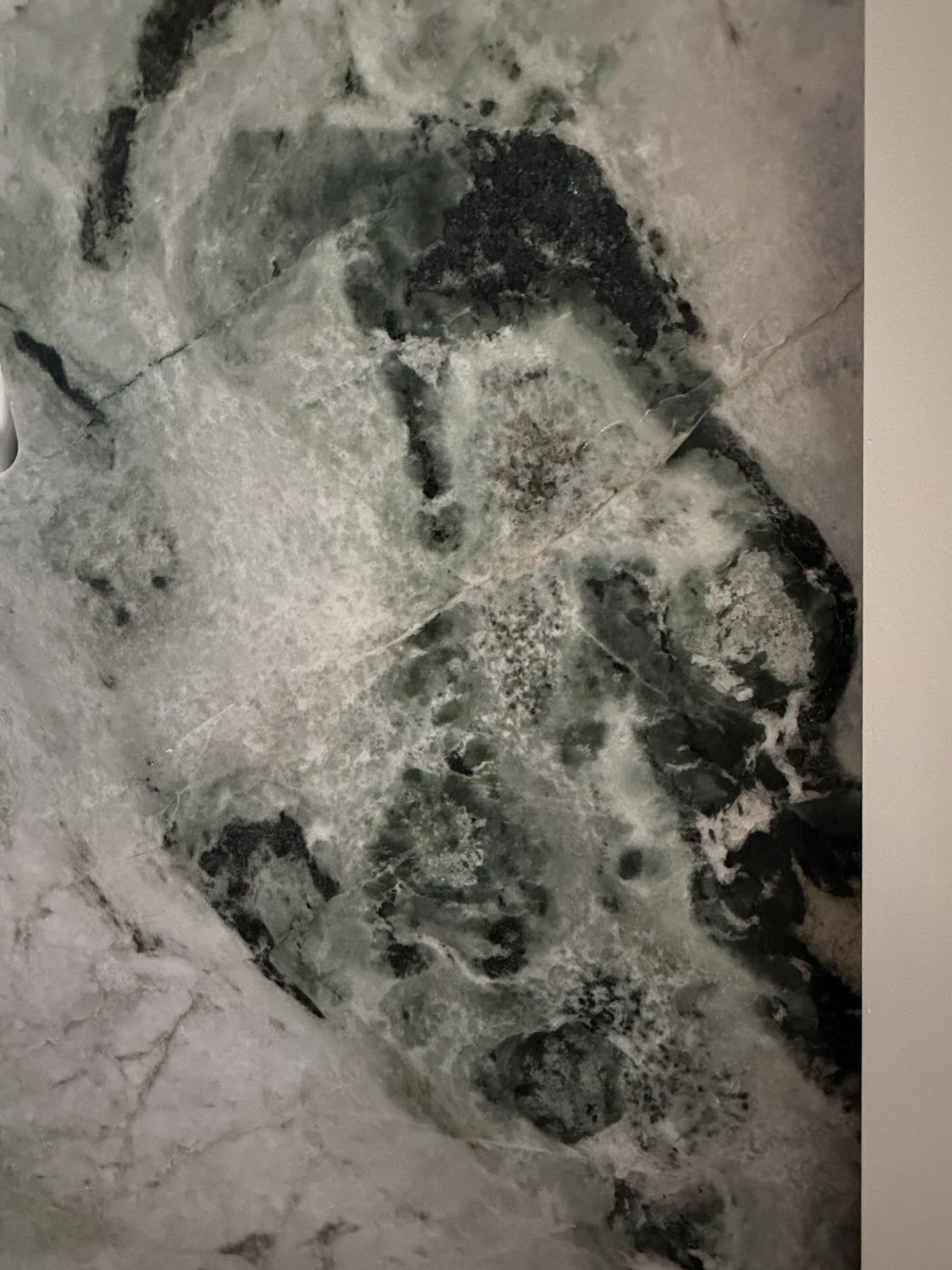 Some progress photos on site this morning. #bathroomdesign #bathroomreno #wip #nearlythere #tiles #marble #