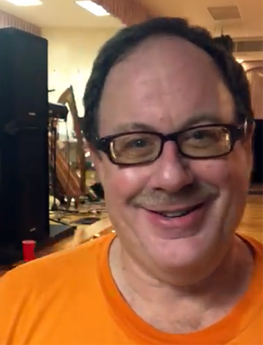 Bob Isaacs' happy smiling face!