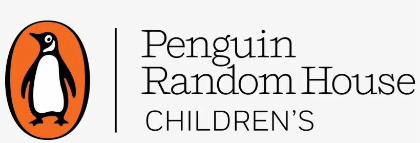 Penguin Random House Children's logo with a stylized penguin inside an orange oval.