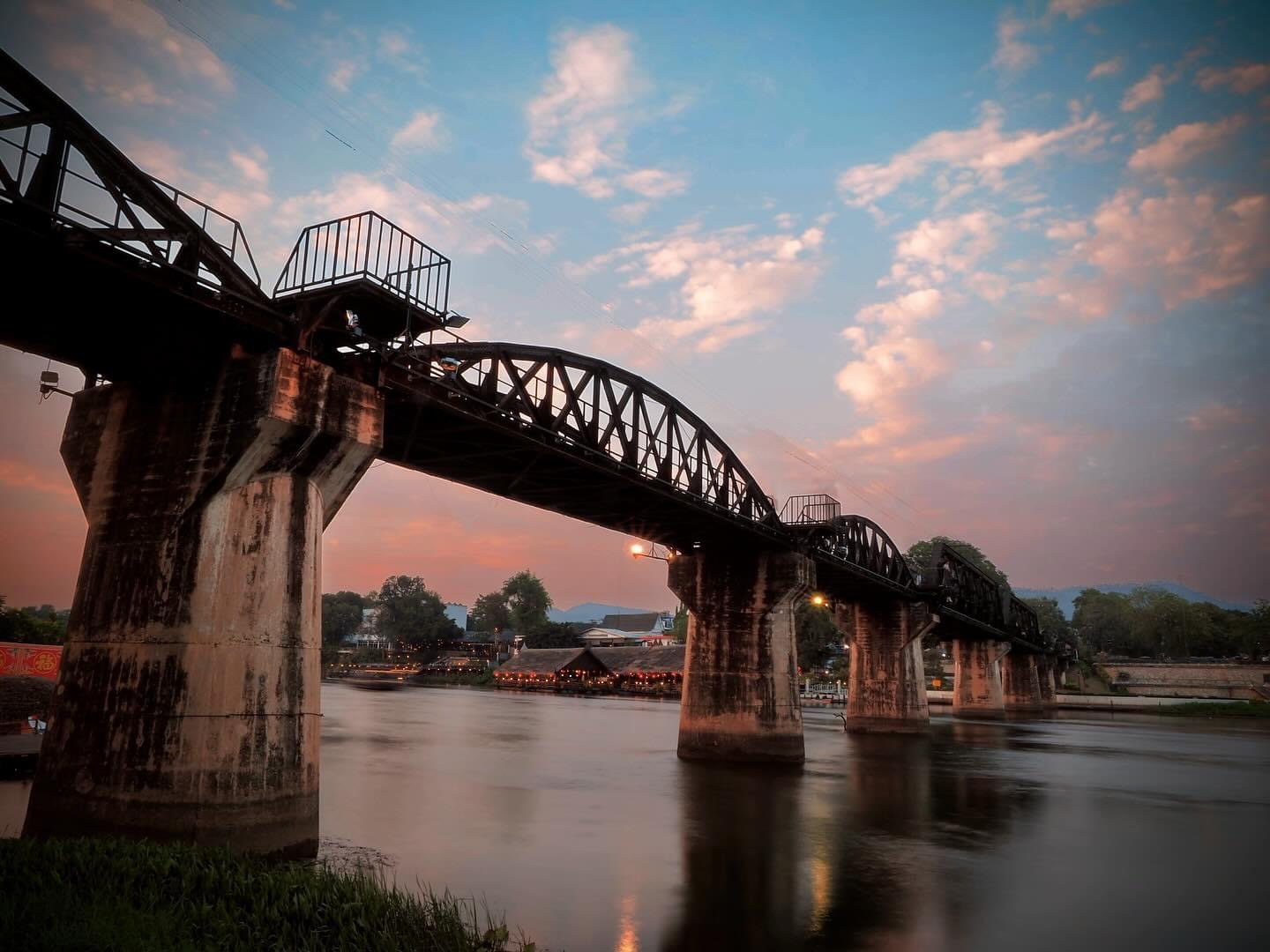 Bridge over the River Kwai - Kanchanaburi, Thailand.