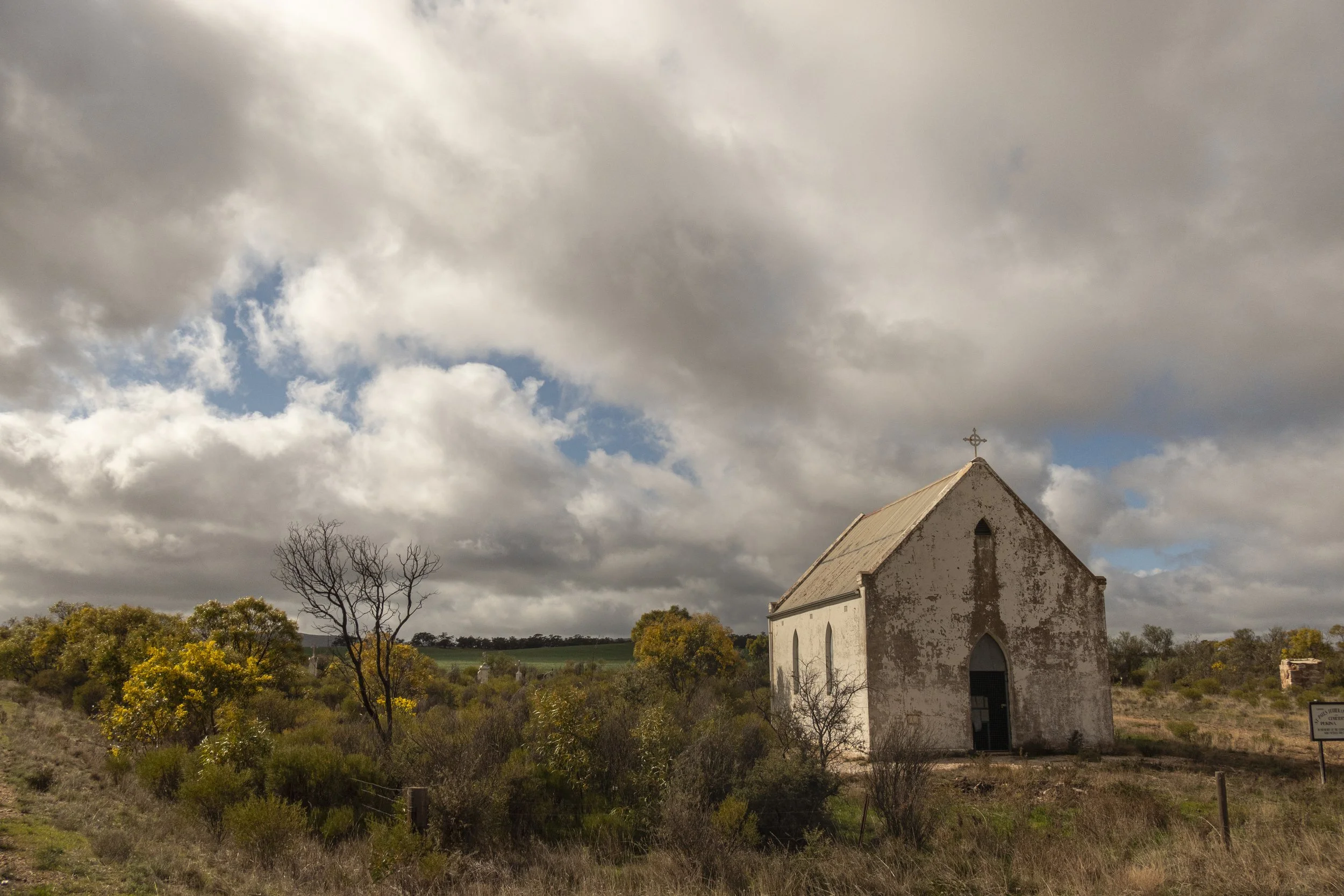 Abandoned Lutheran Church - Pekina, South Australia.