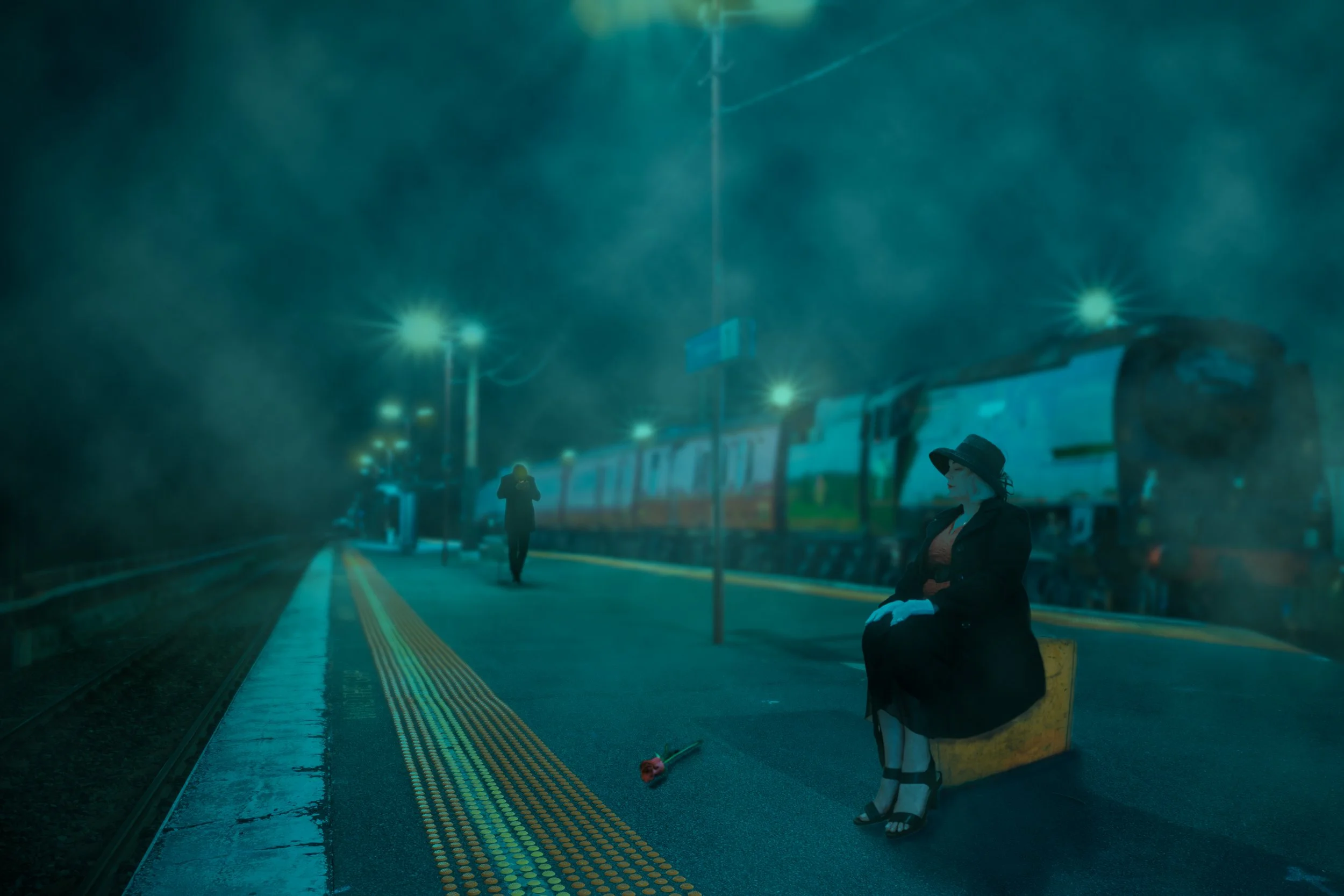 Night moves - Patterson Station, Victoria, Australia. 