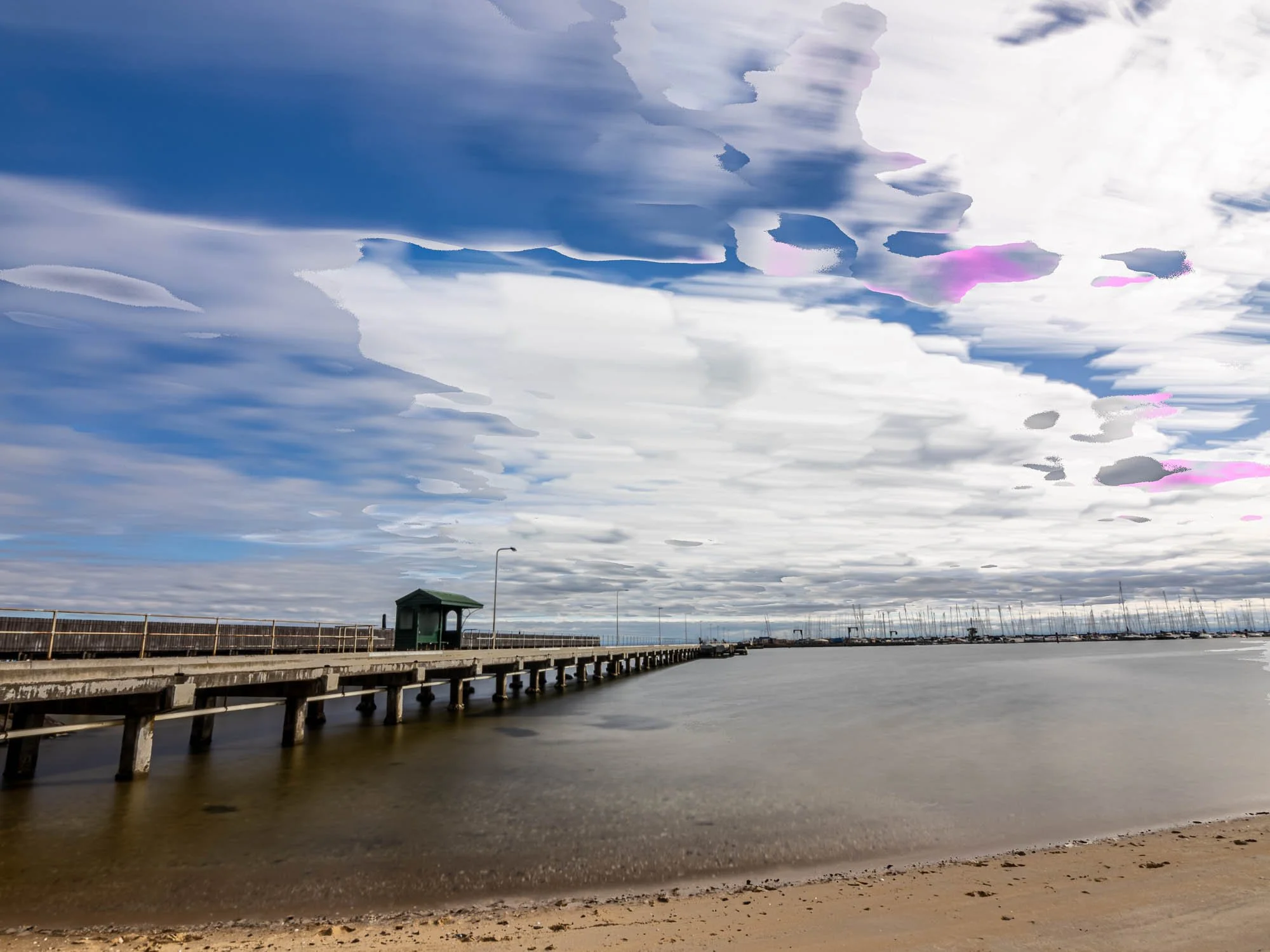 Pier and marina - Brighton, Victoria, Australia.