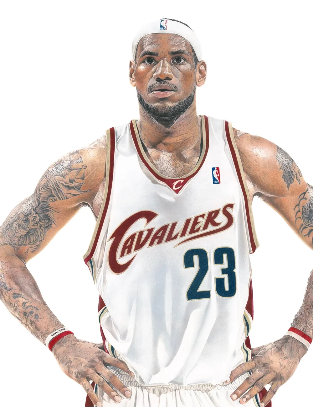 Lebron James Limited Print — Travis Bryar