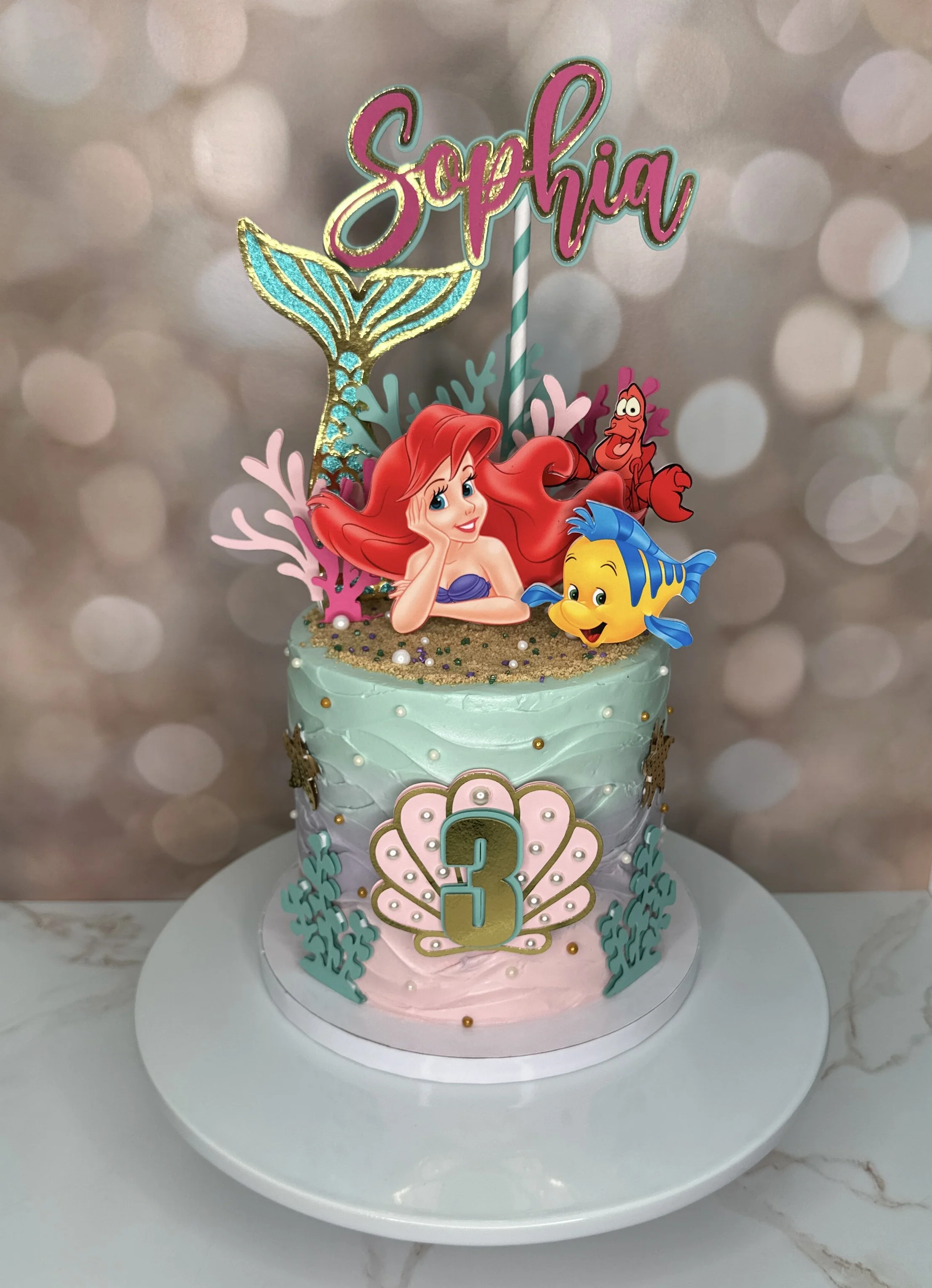Ariel Cake