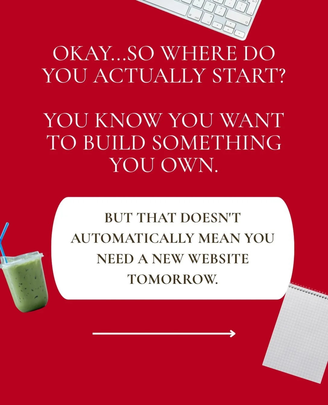 Whether you already have a website or you&rsquo;re starting from scratch, figuring out what to work on first can be confusing.

Messaging? Copy? Design? SEO? Where do you even start? 😂

That&rsquo;s exactly why I created the free Therapist Website A