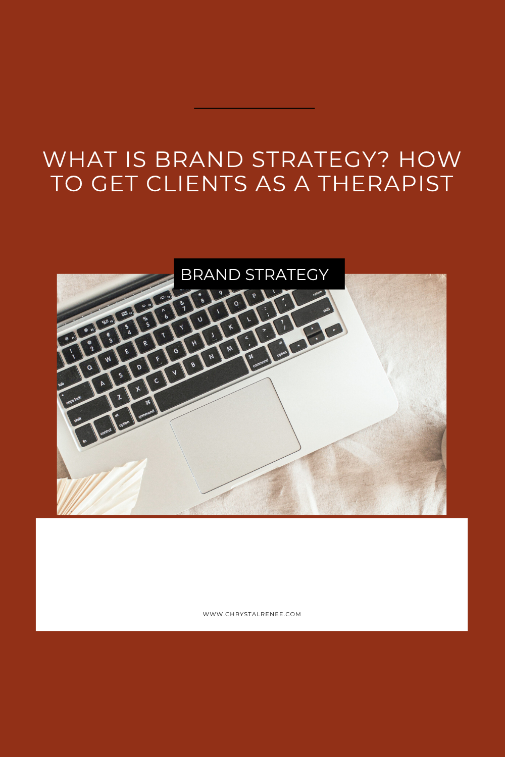 Therapist learning how to get clients as a therapist through brand strategy and clear website messaging