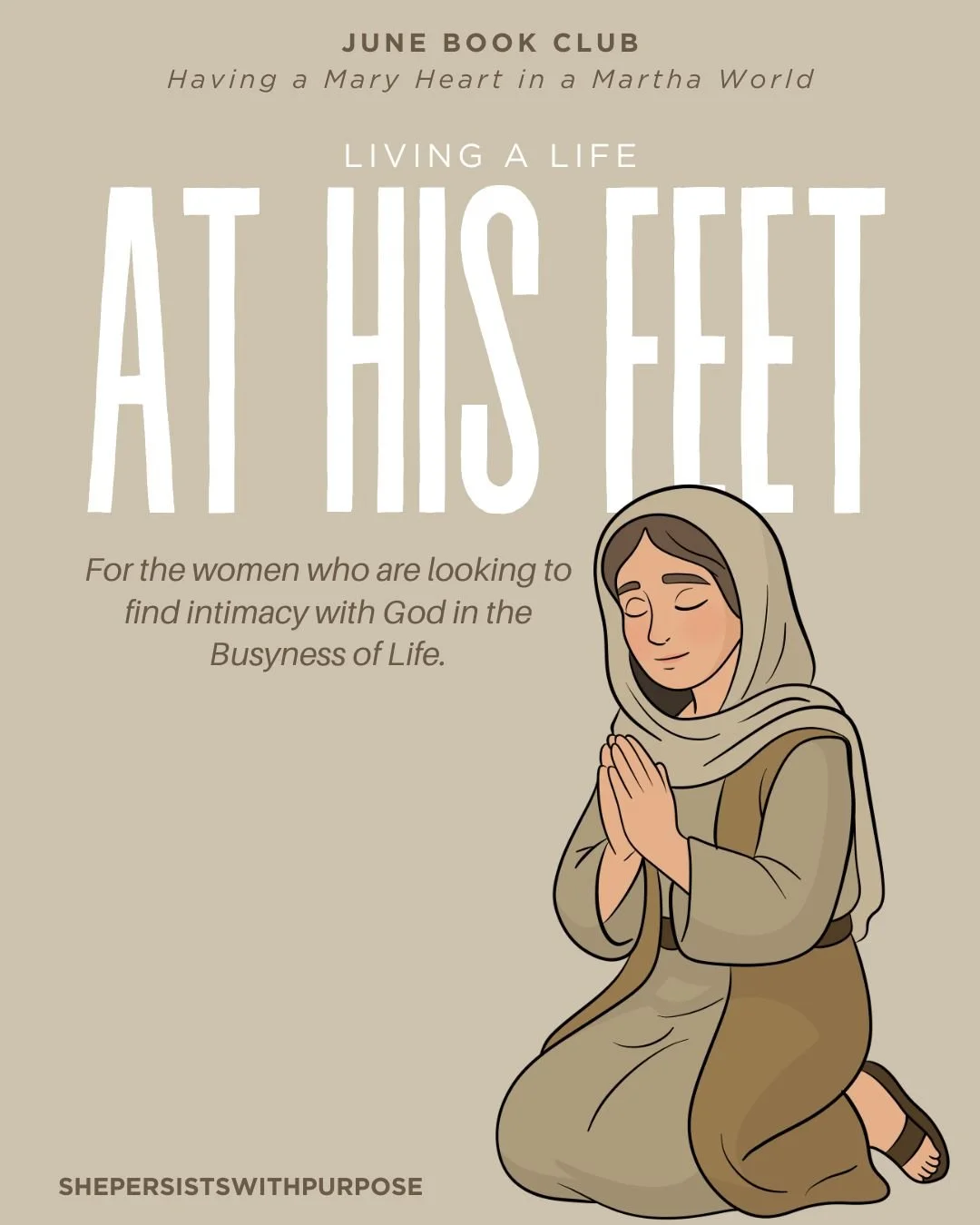 June Book Club: At His Feet