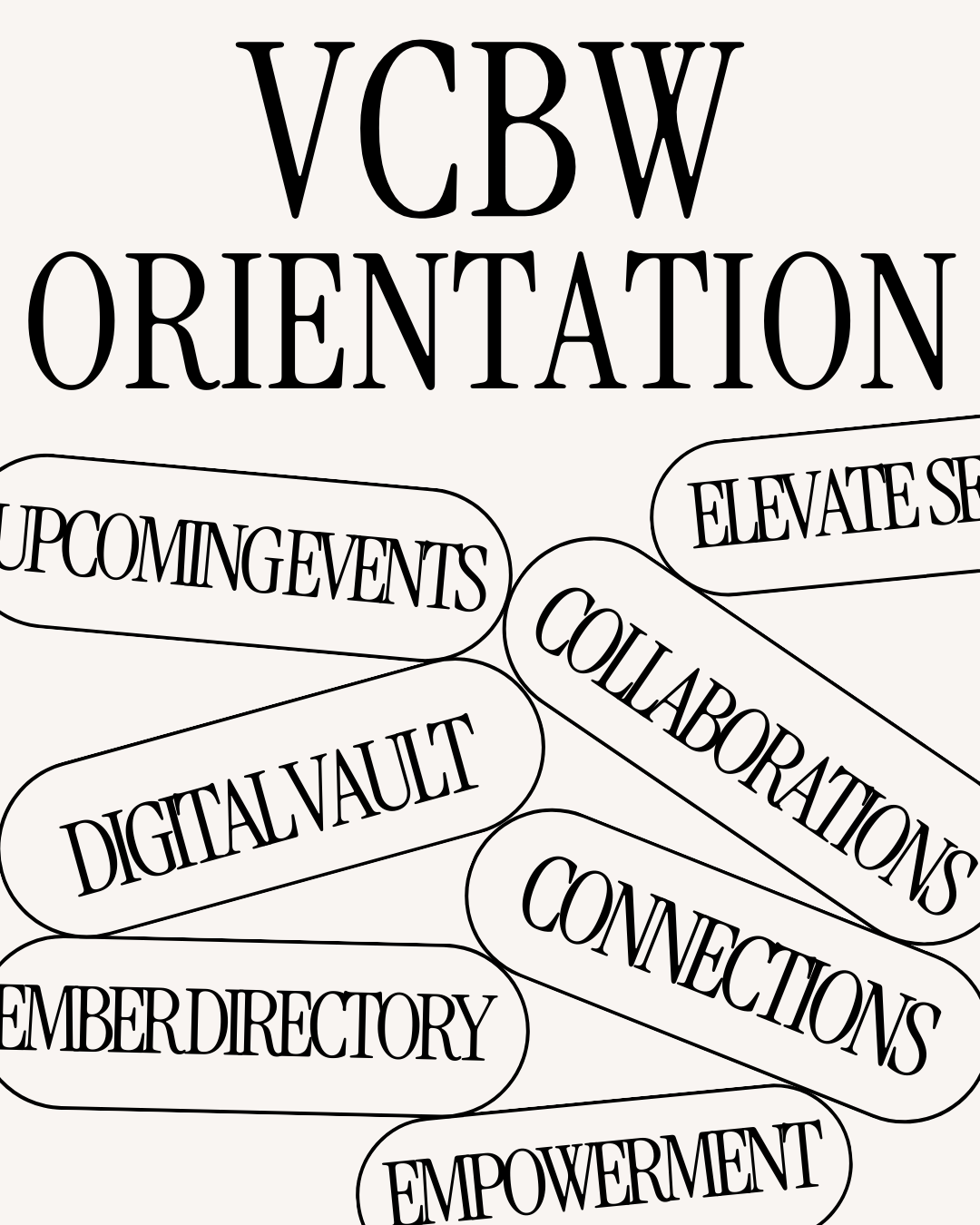 VCBW Community Orientation 