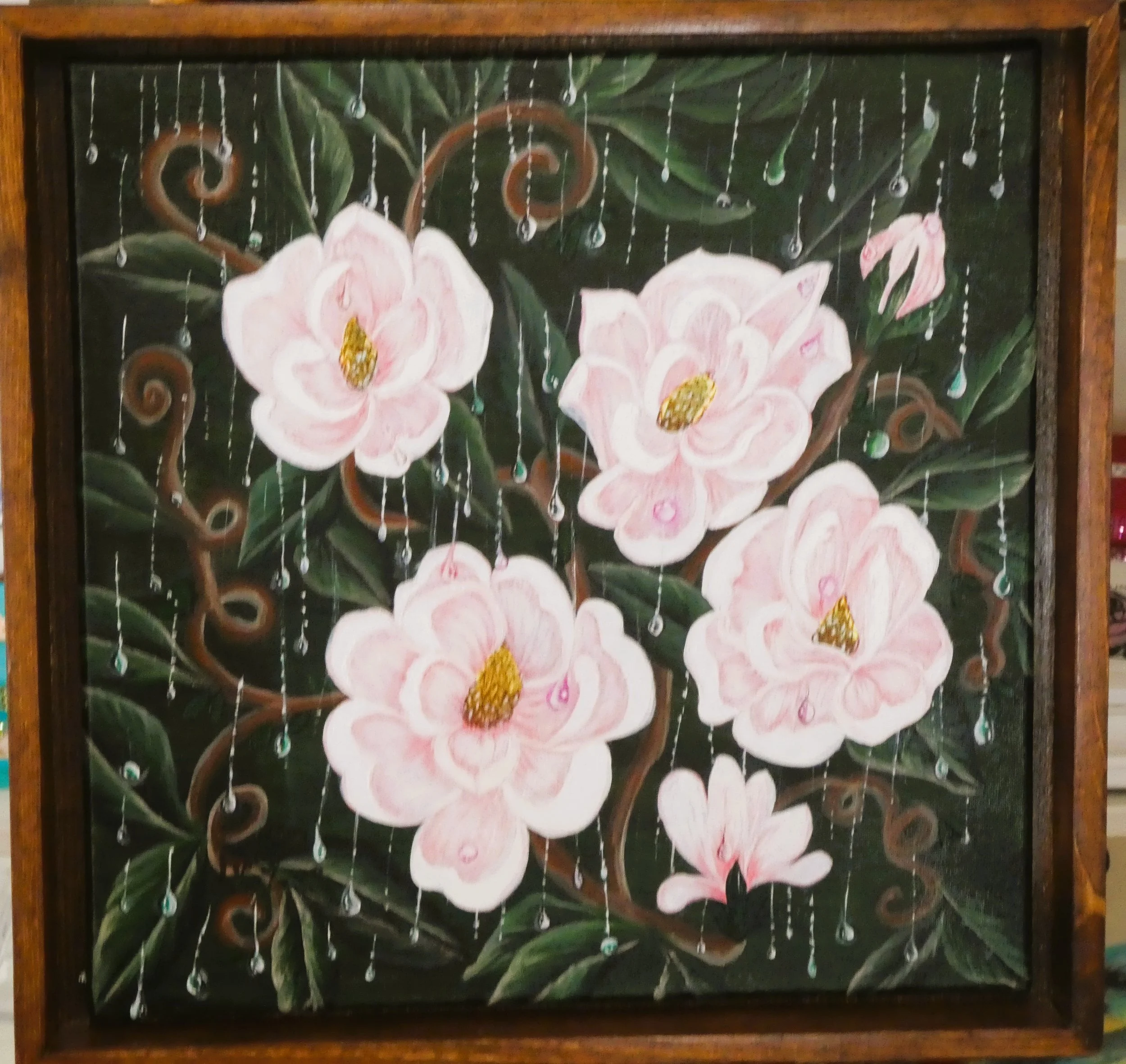 Flowers in the Rain