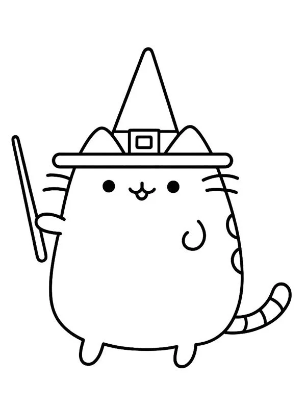 Pusheen Wizard