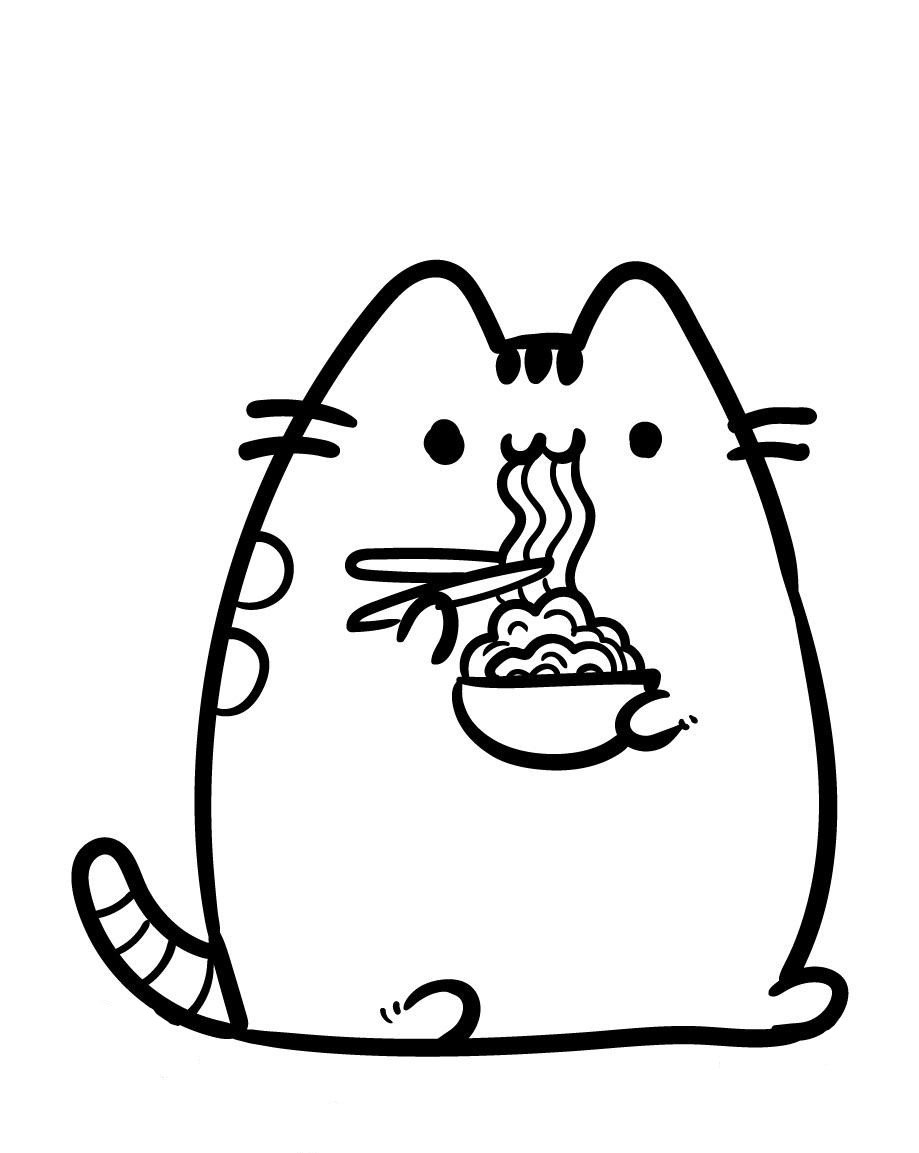 Pusheen Noodles