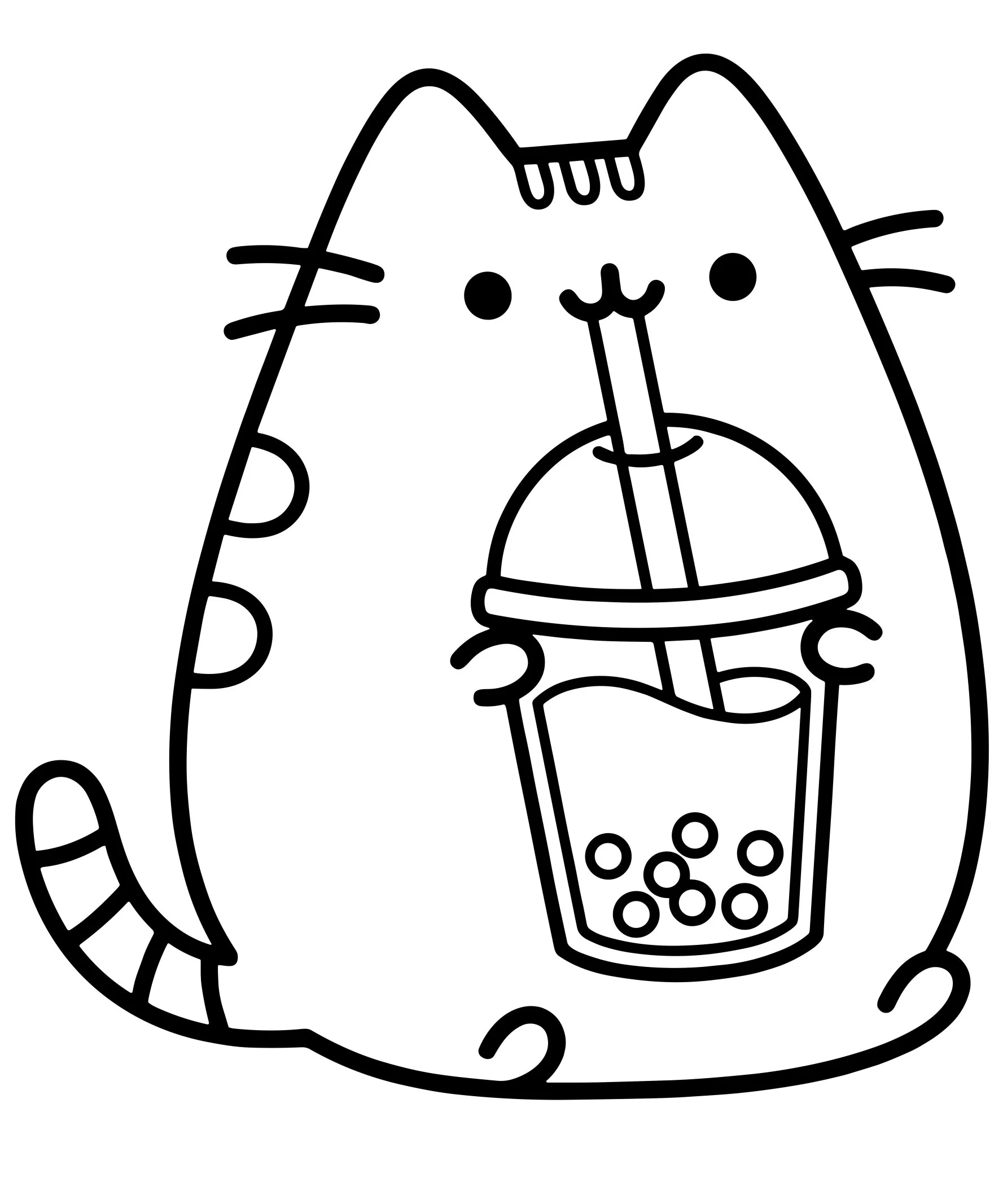 Pusheen Boba