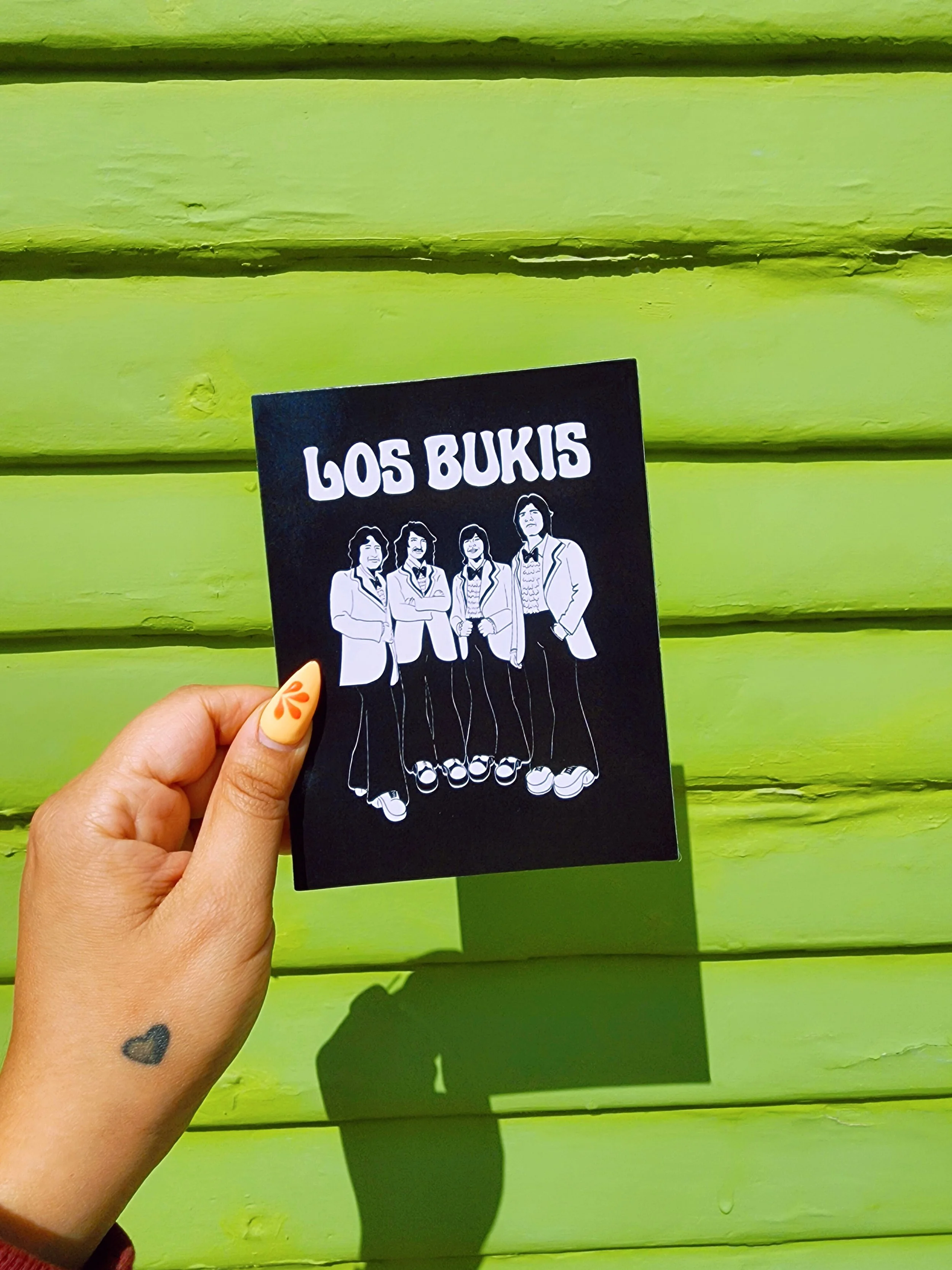 Los Bukis Square Magnet  4.33" x 5.59"