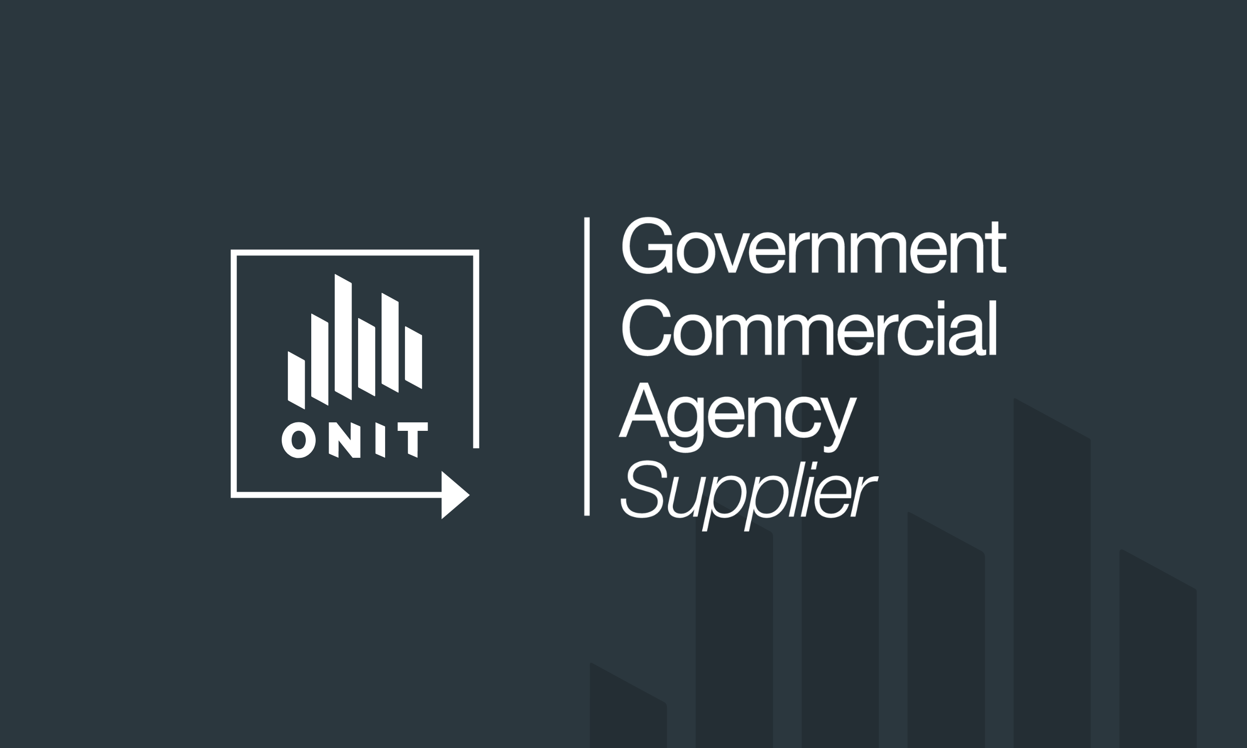 Onit Logistics is proud to be named a Government Commercial Agency (formerly Crown Commercial Service CCS) Supplier