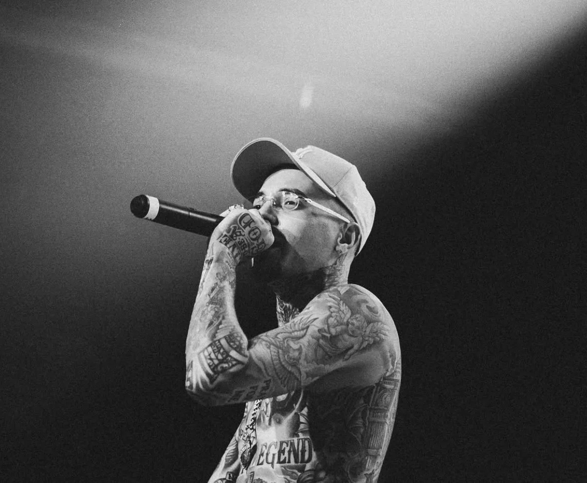 Max Winds performs at the R.O.Z & Friends show at the Park Theatre in Winnipeg.