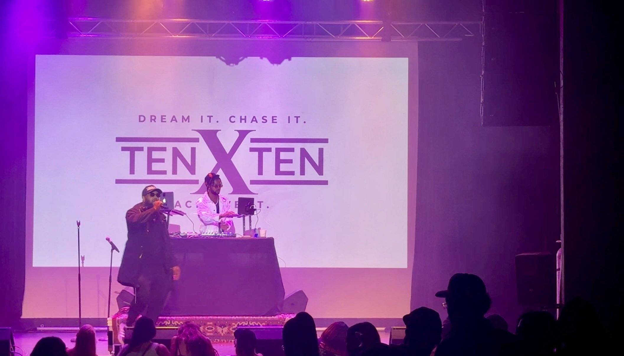 YK The Mayor performs at the R.O.Z & Friends show at the Park Theatre in Winnipeg.