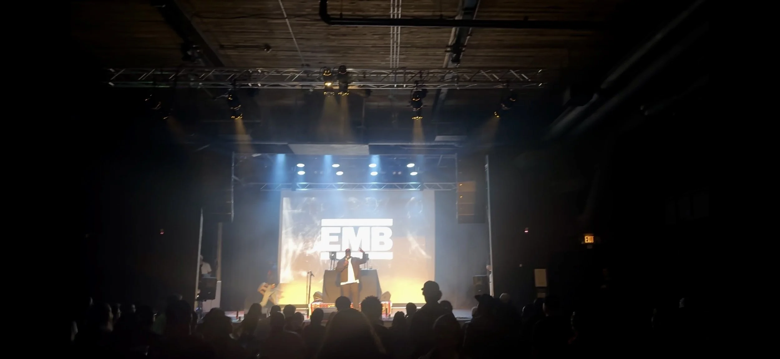 The R.O.Z & Friends show at the Park Theatre in Winnipeg hosted by comedian Emmanuel Lomuro.