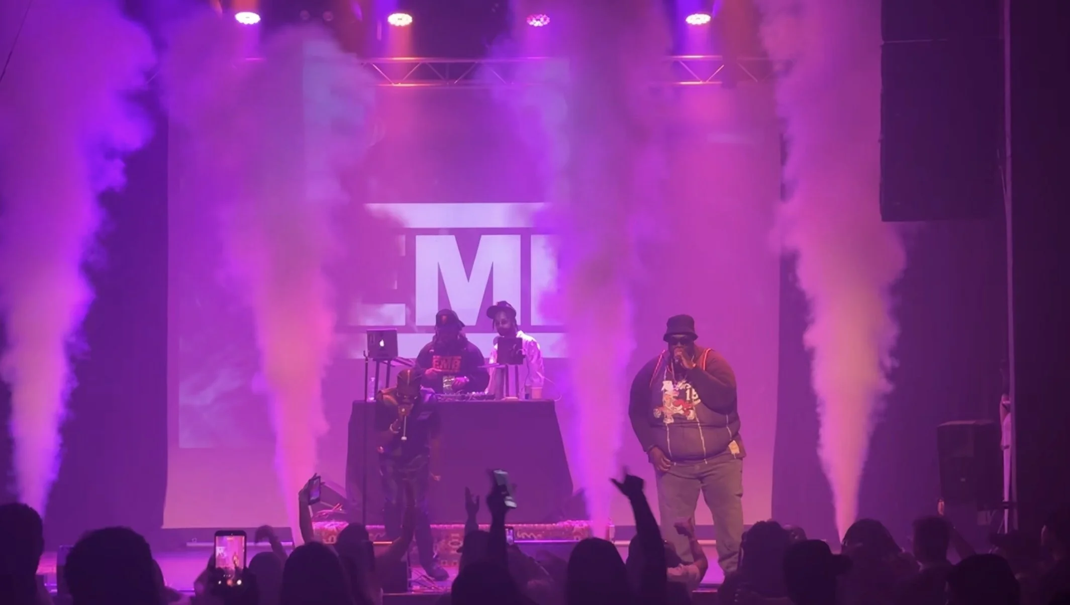 Qway C performs at the R.O.Z & Friends show at the Park Theatre in Winnipeg.