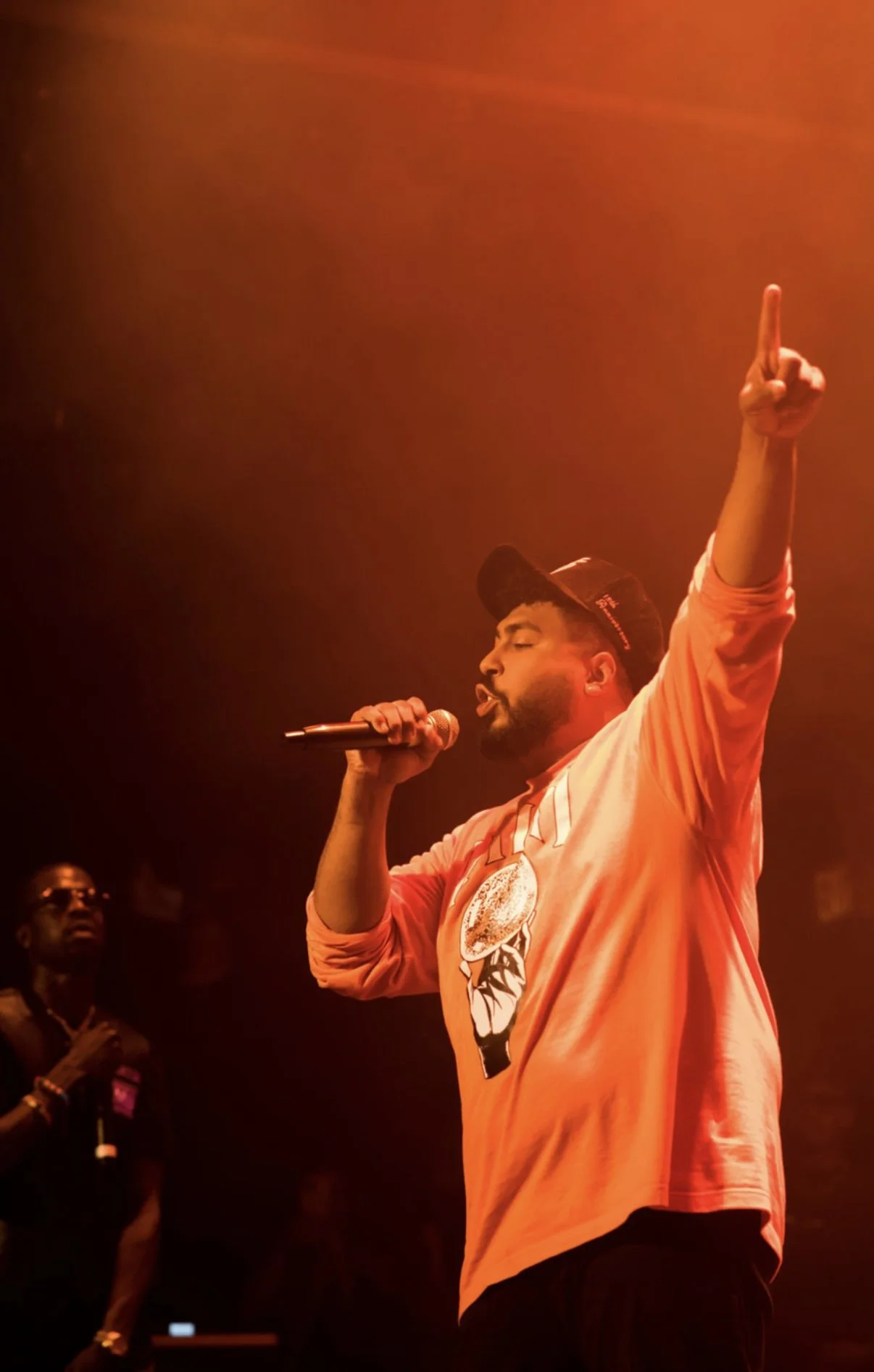 Chris Bxnnxtt performing at the R.O.Z & Friends show at the Park Theatre in Winnipeg.