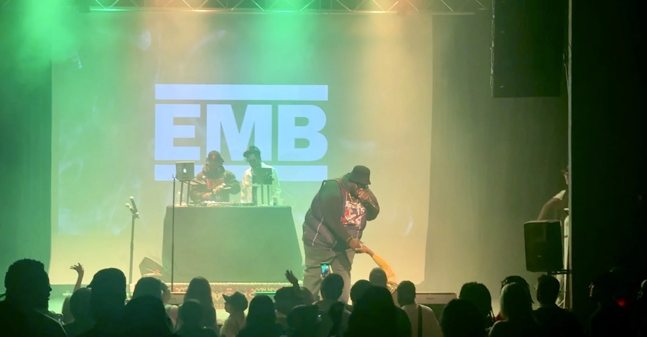 Qway C performs at the R.O.Z & Friends show at the Park Theatre in Winnipeg.